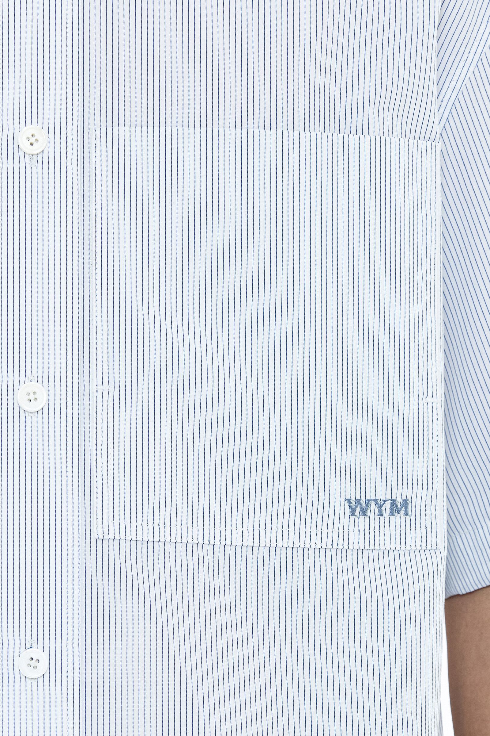Wooyoungmi BNWT SS23 WOOYOUNGMI SHORT SLEEVES STRIPE SHIRT 46 Size US S / EU 44-46 / 1 - 18 Thumbnail