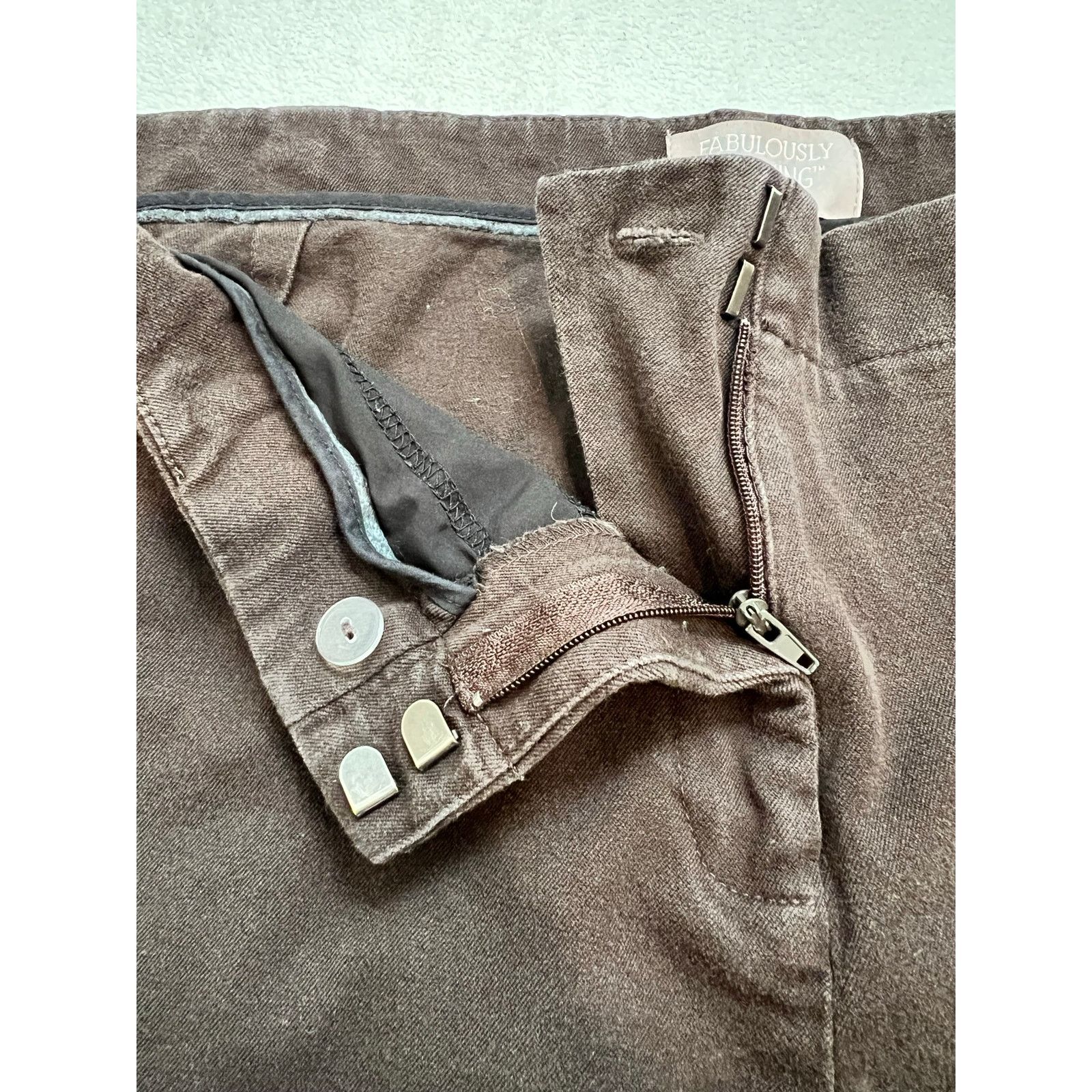 Chicos Chico’s Straight Leg High Rise Pant SZ 3 Short (US Size 16) Size 38" / US 16 / IT 52 - 2 Thumbnail