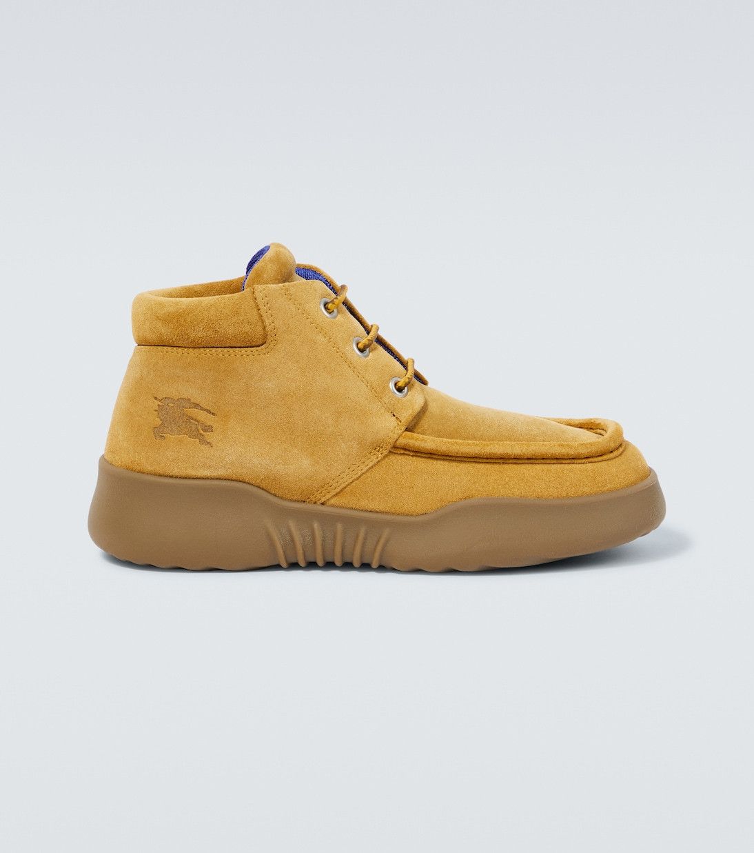 Burberry EKD suede ankle boots Size US 12 / EU 45 - 1 Thumbnail