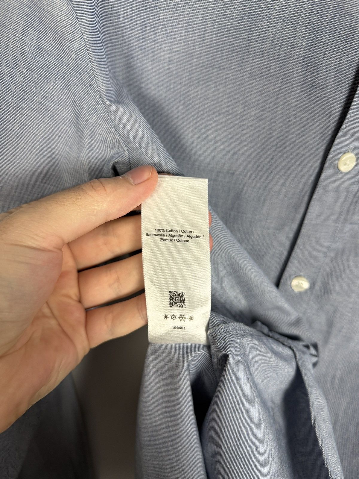 Fred Perry Men’s Fred Perry Long Sleeve Shirt Button Up Cotton Size S Size US S / EU 44-46 / 1 - 9 Thumbnail