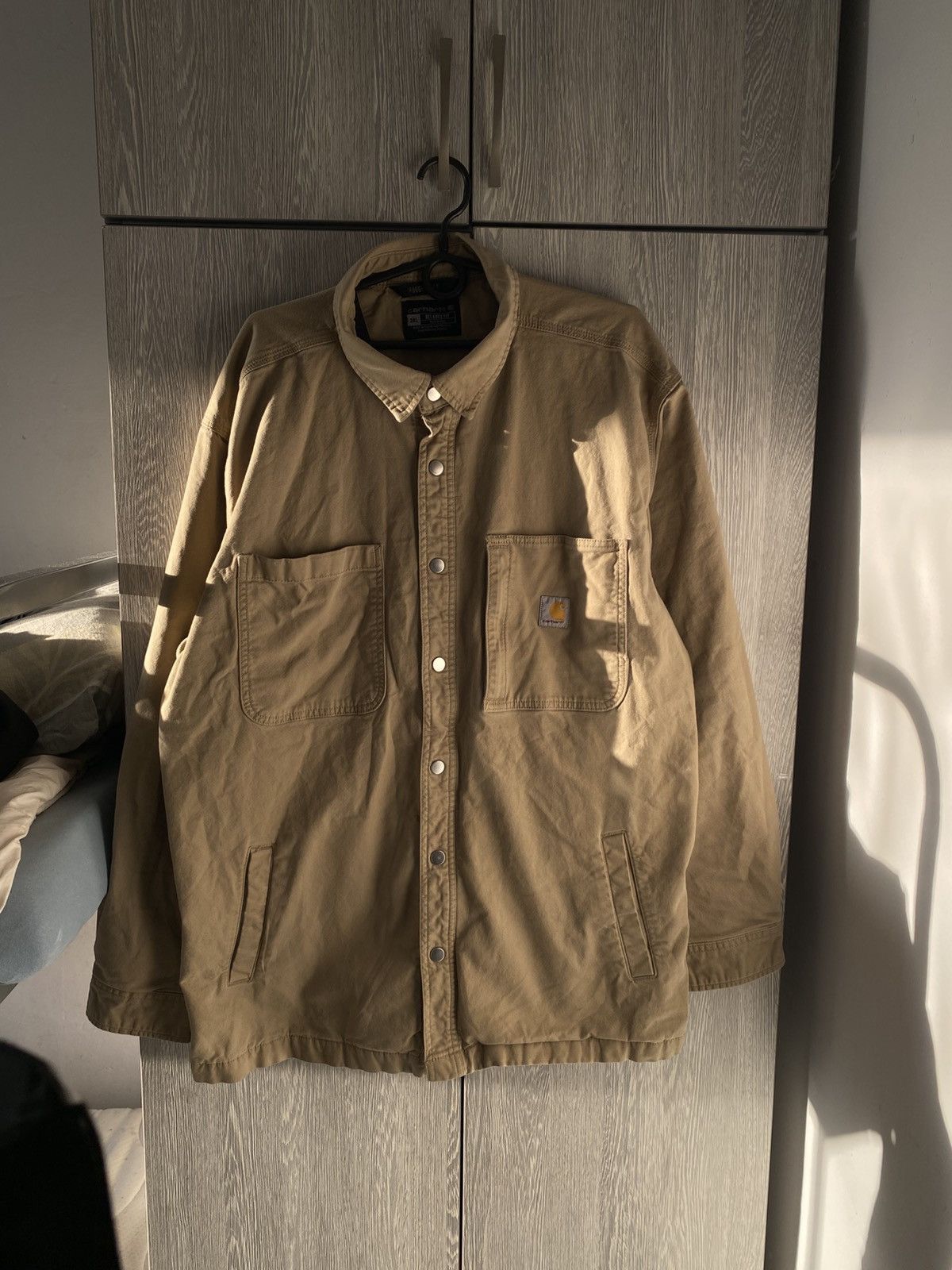 Carhartt Vintage Carhartt Jacket Brown Blanket Lined Chore Coat C02 Size US XL / EU 56 / 4 - 3 Thumbnail