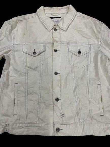 Ksubi Ksubi Oh G off white denim jacket Size US M / EU 48-50 / 2 - 4 Thumbnail