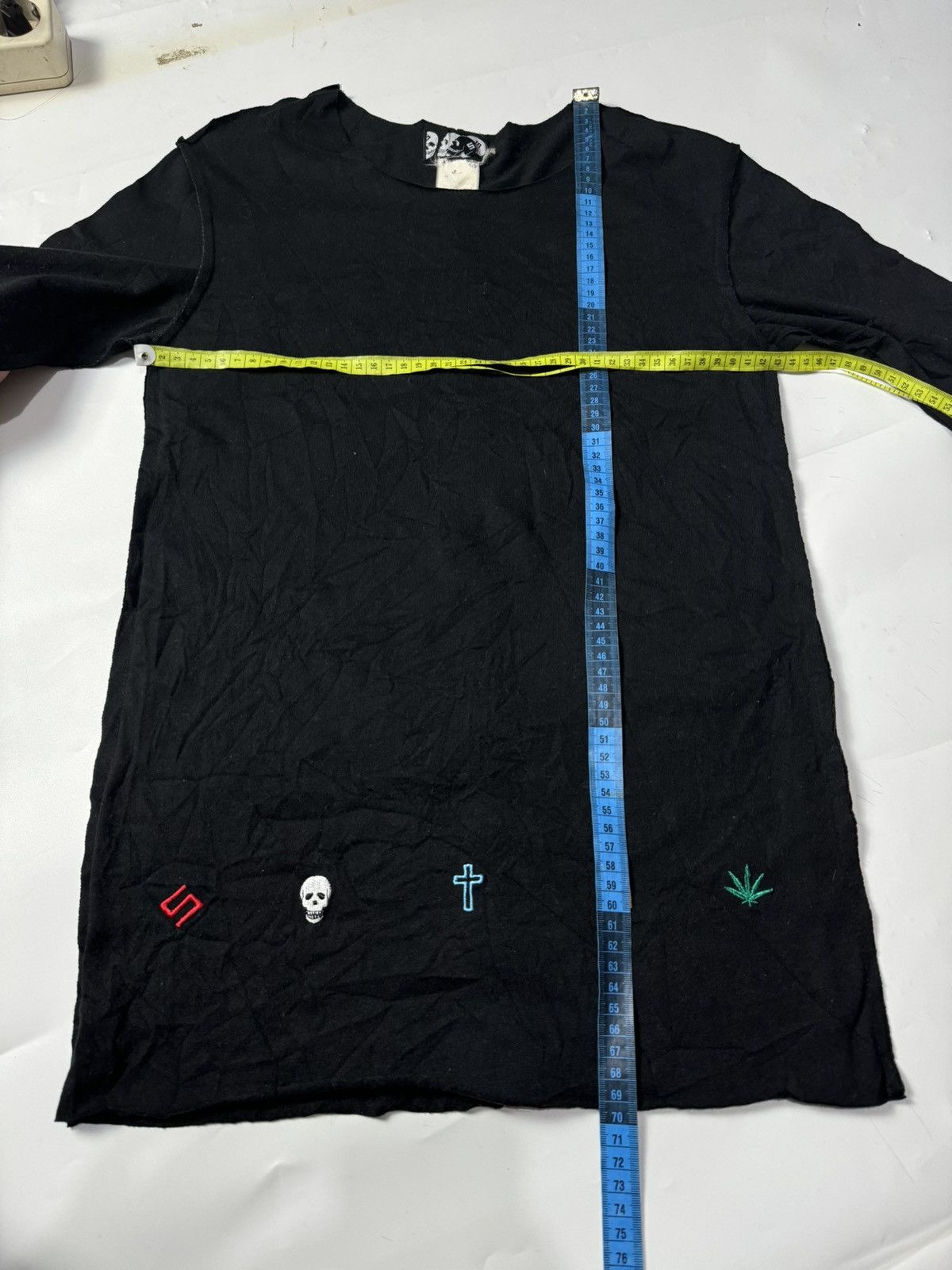 If Six Was Nine × Japanese Brand × Le Grande Bleu (L.G.B.) Japanese Skulls Long Sleeve Ifsix Lgb Style Size US M / EU 48-50 / 2 - 6 Thumbnail