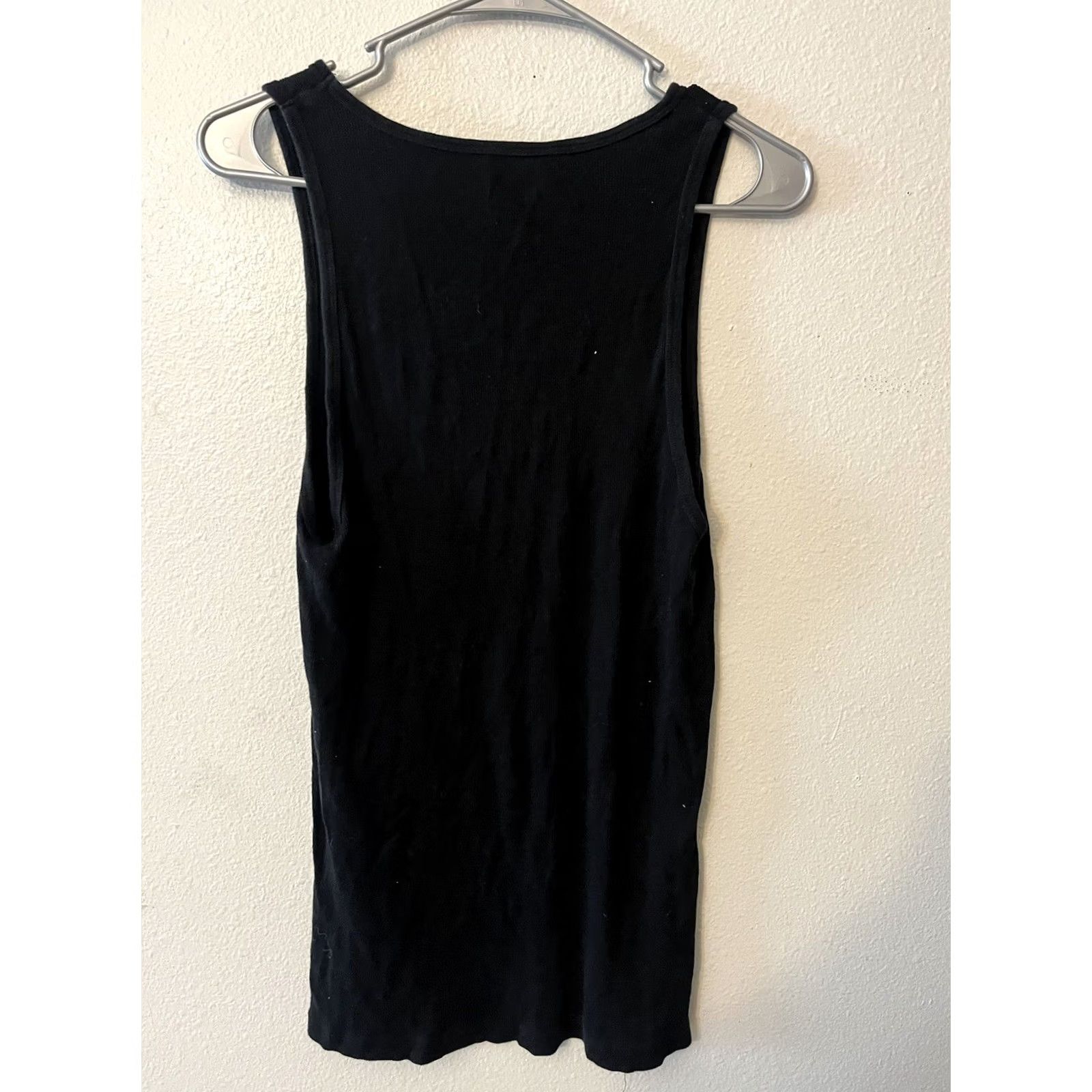Calvin Klein Calvin Klein Women Tank Top Black CK Logo Lounge Sleepwear Sz L Size L / US 10 / IT 46 - 3 Thumbnail