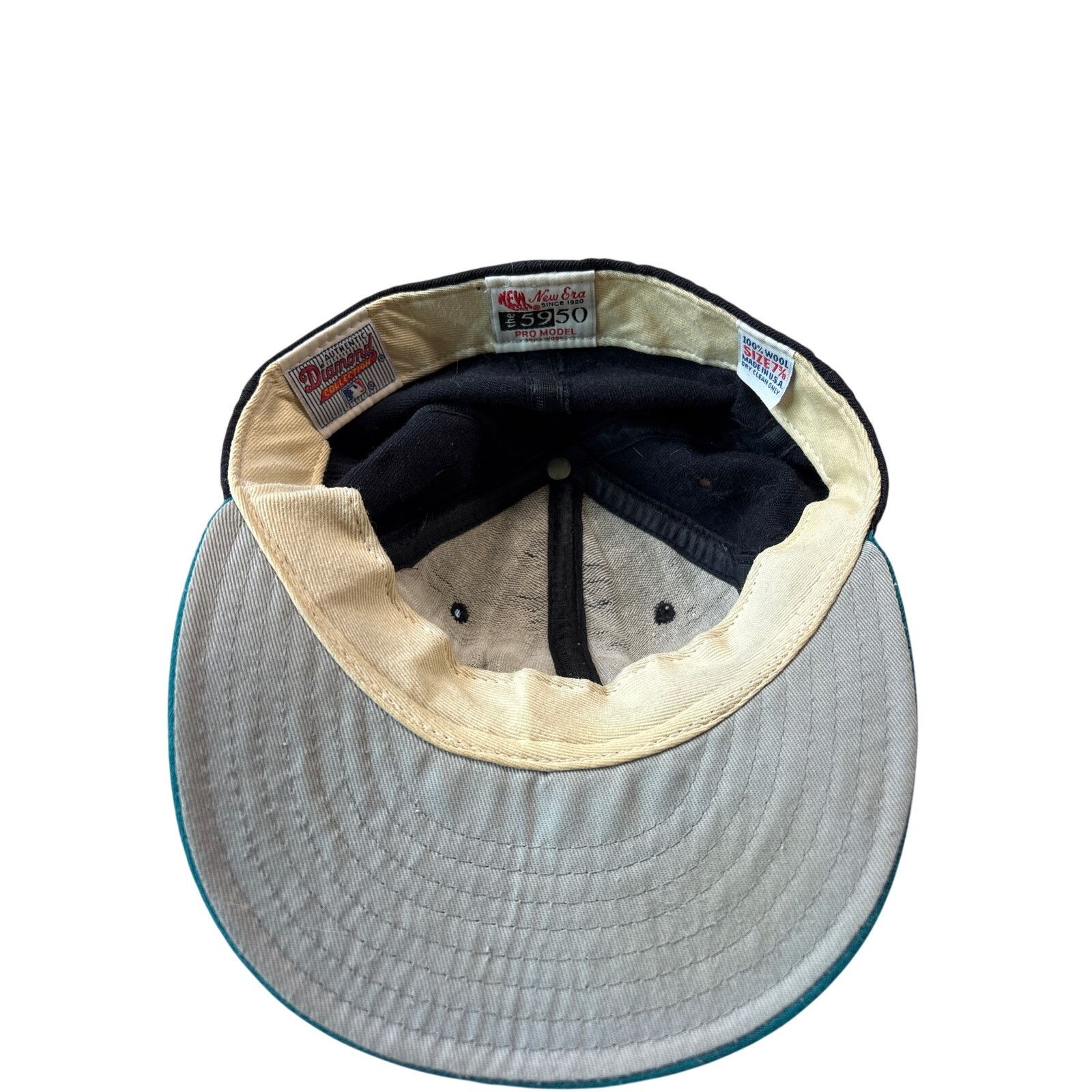 New Era VTG Seattle Mariners New Era Diamond Collection 5950 7 5/8 Size ONE SIZE - 5 Thumbnail