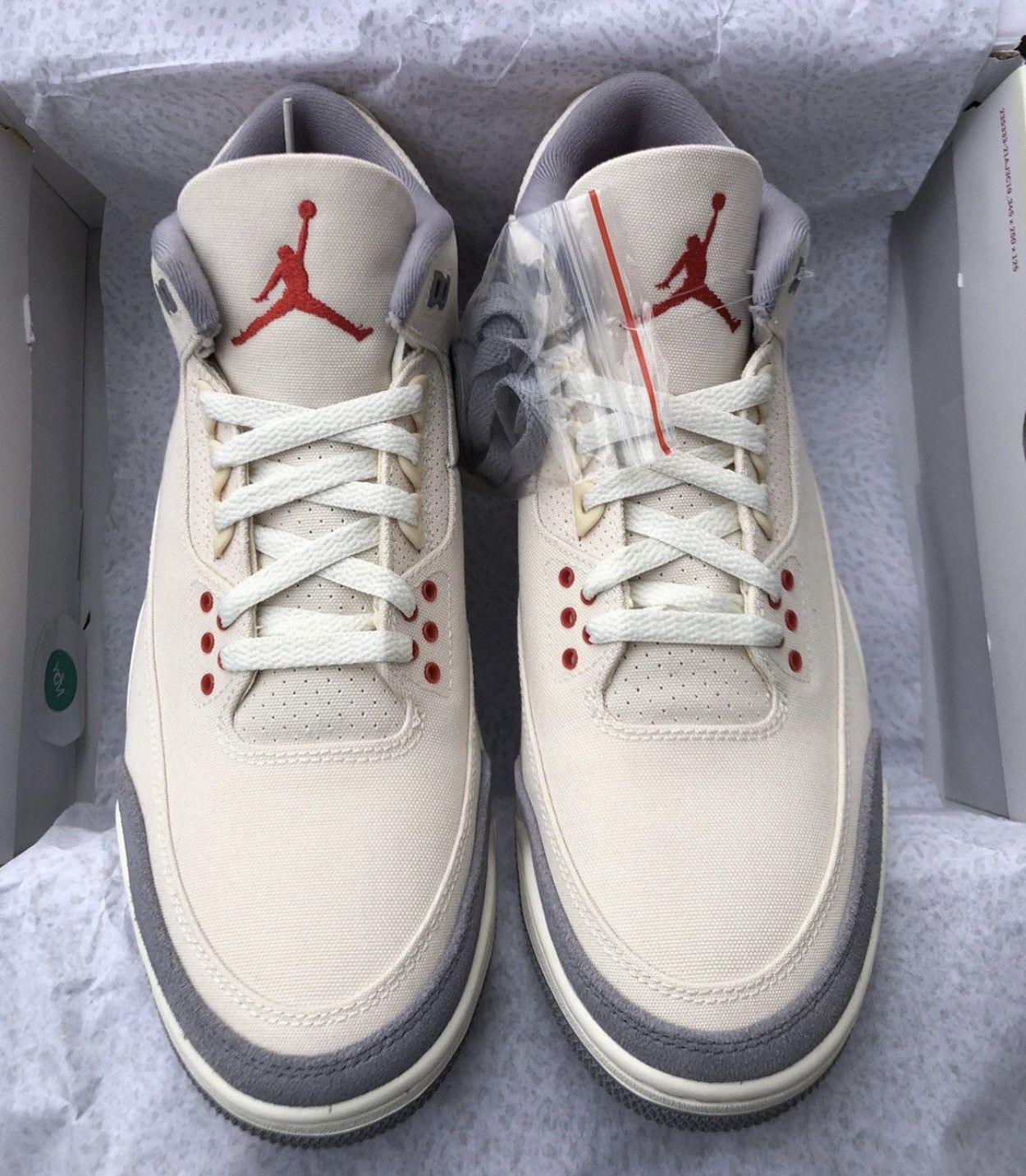 Jordan Brand Jordan 3 Retro Muslin Size 11 Size US 11 / EU 44 - 2 Thumbnail