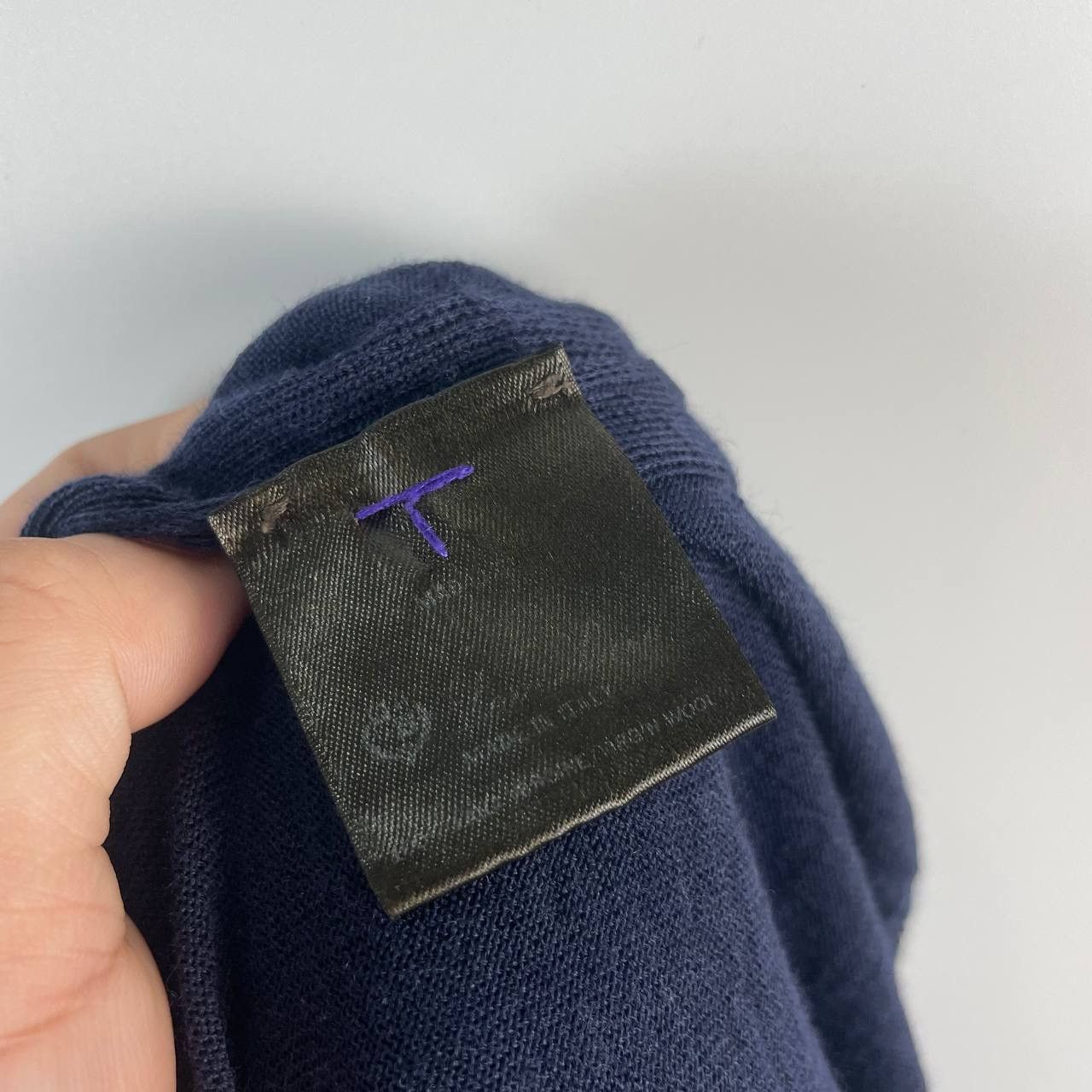 Loro Piana Loro Piana Wool Cardigan - Navy Blue Size XS / US 0-2 / IT 36-38 - 5 Thumbnail