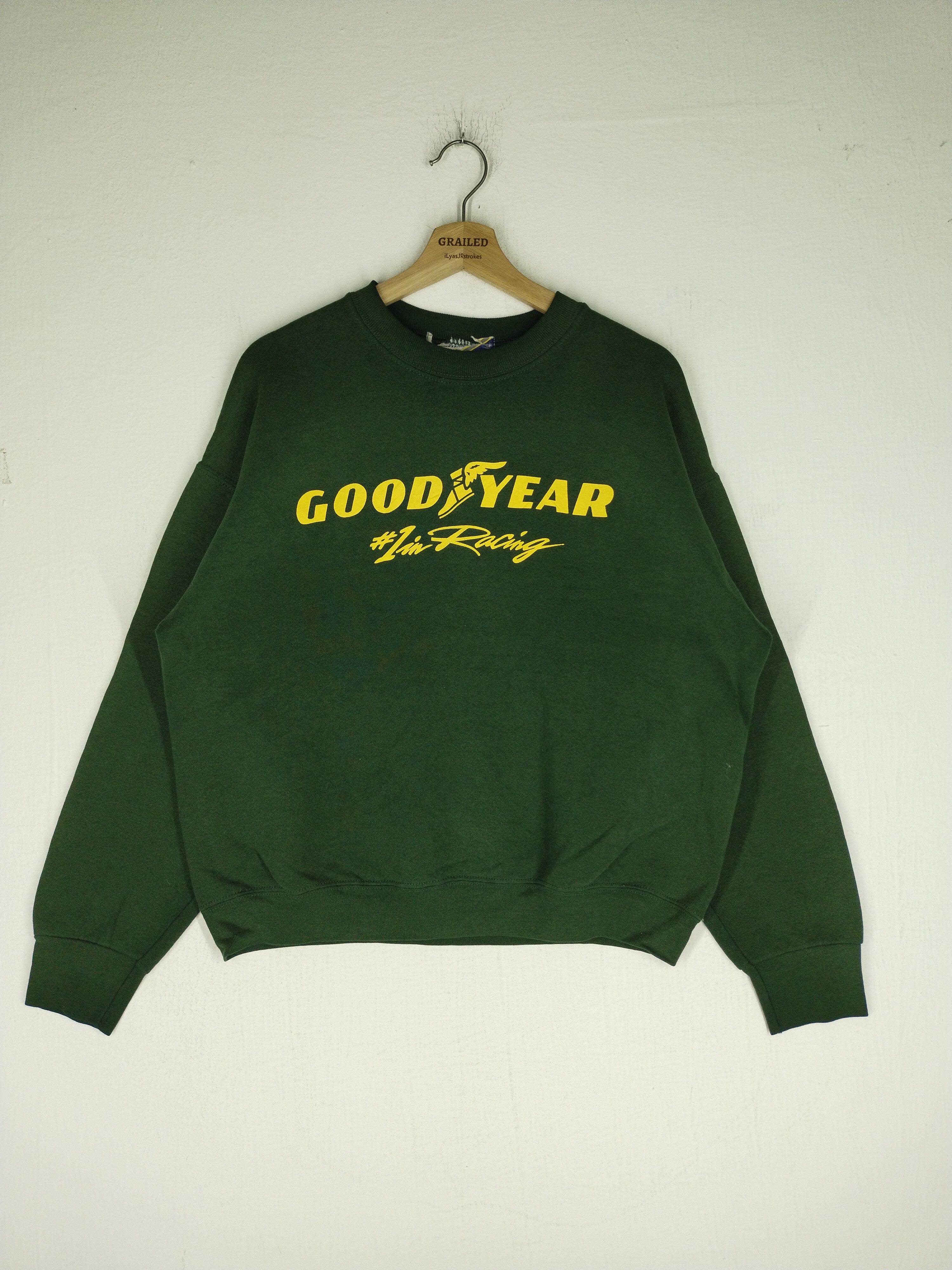 Sports Specialties × Vintage Vintage Good Year 1 in Racing Specialties Green Sweatshirt Size US L / EU 52-54 / 3 - 2 Thumbnail