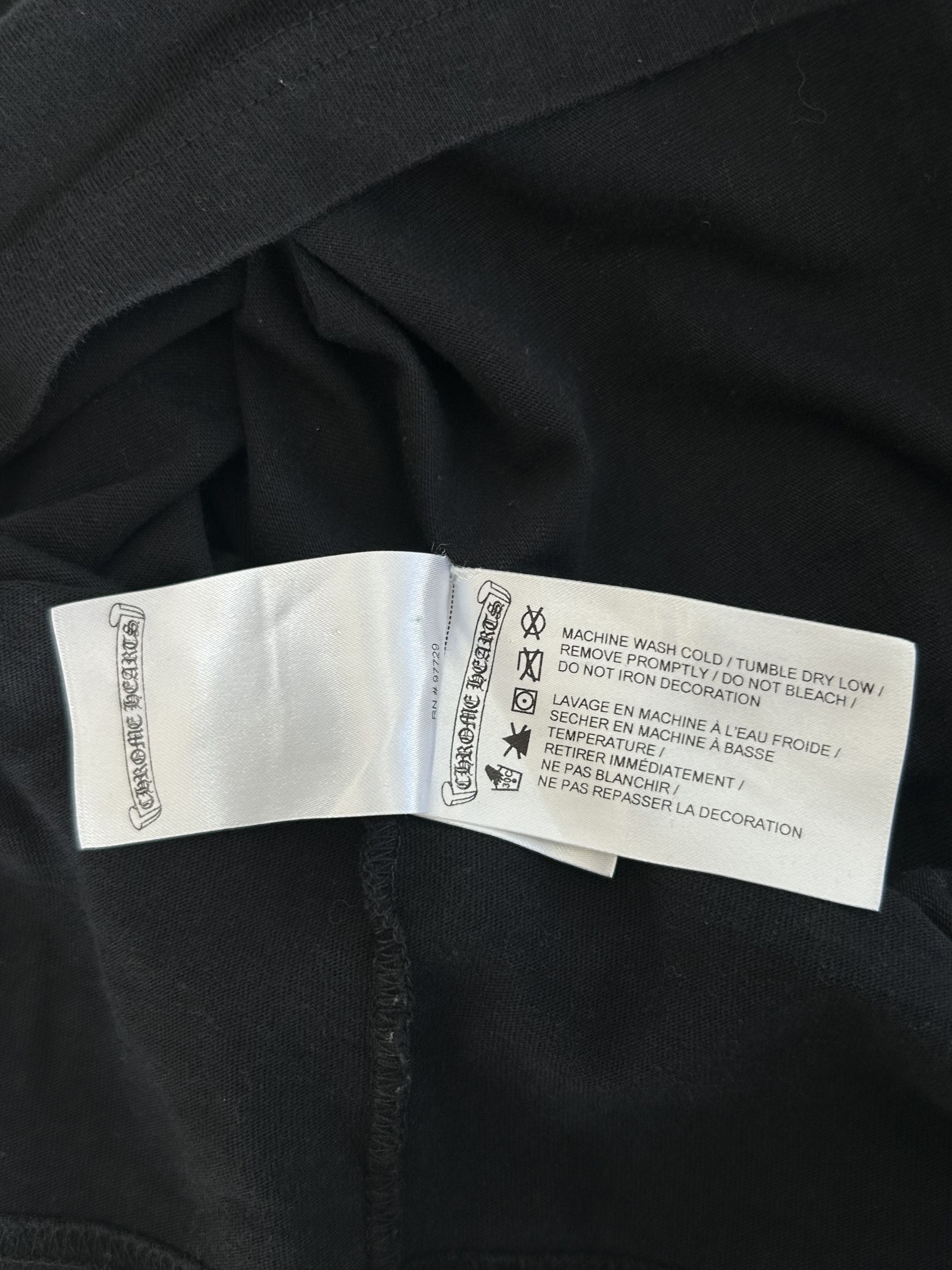 Chrome Hearts Chrome Hearts Black Racing Stripes Longsleeve T-Shirt Size US S / EU 44-46 / 1 - 5 Thumbnail