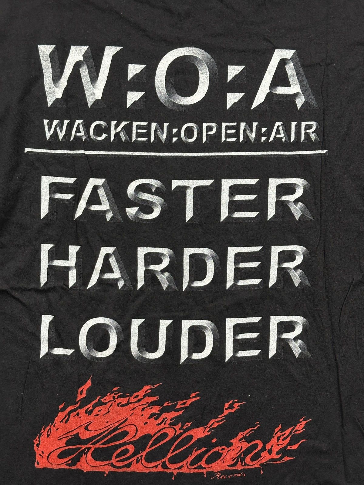 Vintage Vintage Wacken Open Air 1998 Hellion Records Black Metal XL Size US XL / EU 56 / 4 - 9 Thumbnail