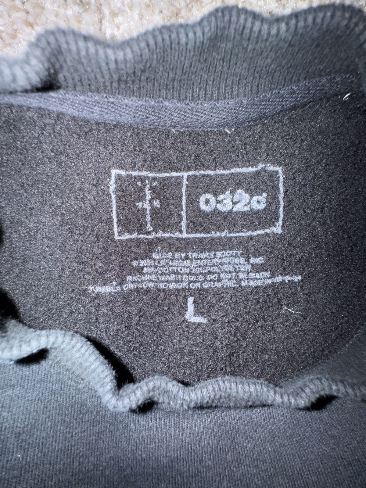 032c × Travis Scott × Yohji Yamamoto Travis Scott x 032c Workshop Crewneck Size US L / EU 52-54 / 3 - 5 Thumbnail