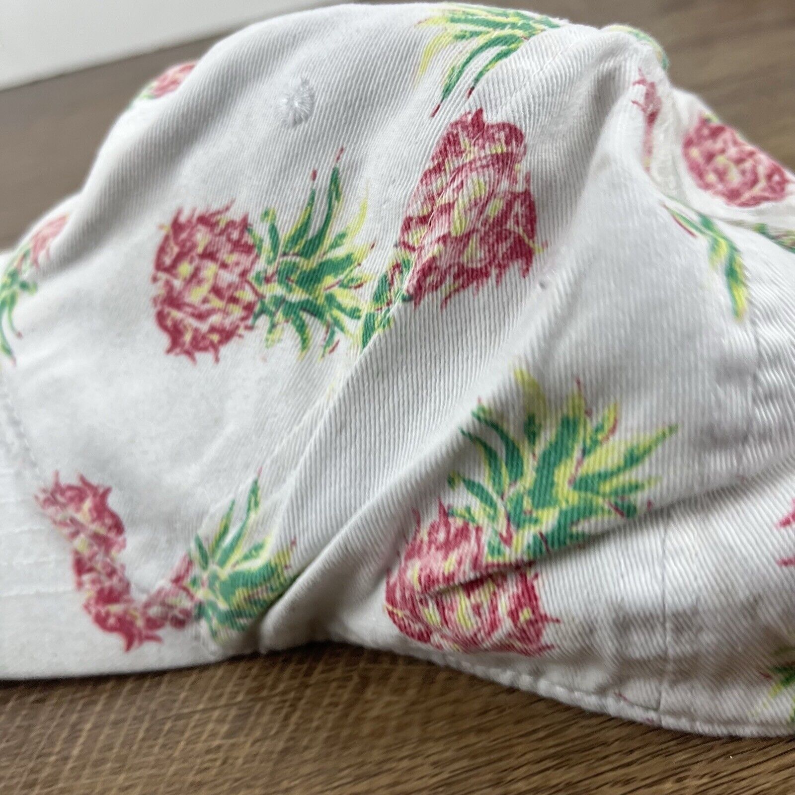 Other Pineapple Adjustable Hat White Pineapple Adjustable Hat Adul Size ONE SIZE - 8 Thumbnail