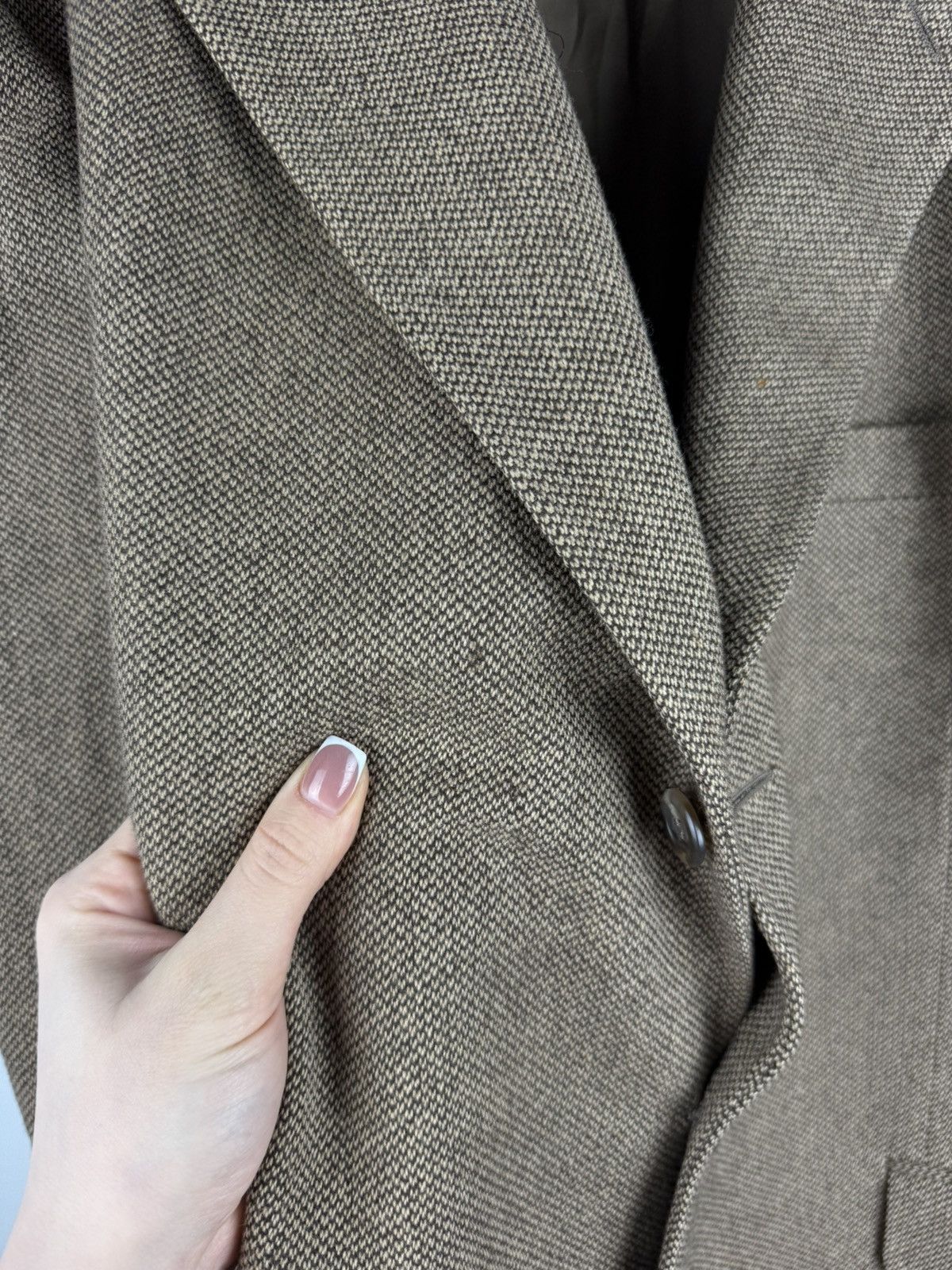 Polo Ralph Lauren Polo By Ralph Lauren Vintage Tweed Blazer Jacket Sportcoat Size 46R - 20 Thumbnail