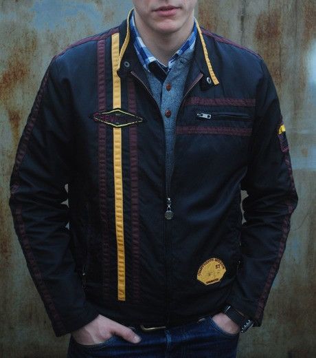 Chevignon Vintage chevingon jacket biker road Giacca Motore Size US L / EU 52-54 / 3 - 1 Thumbnail