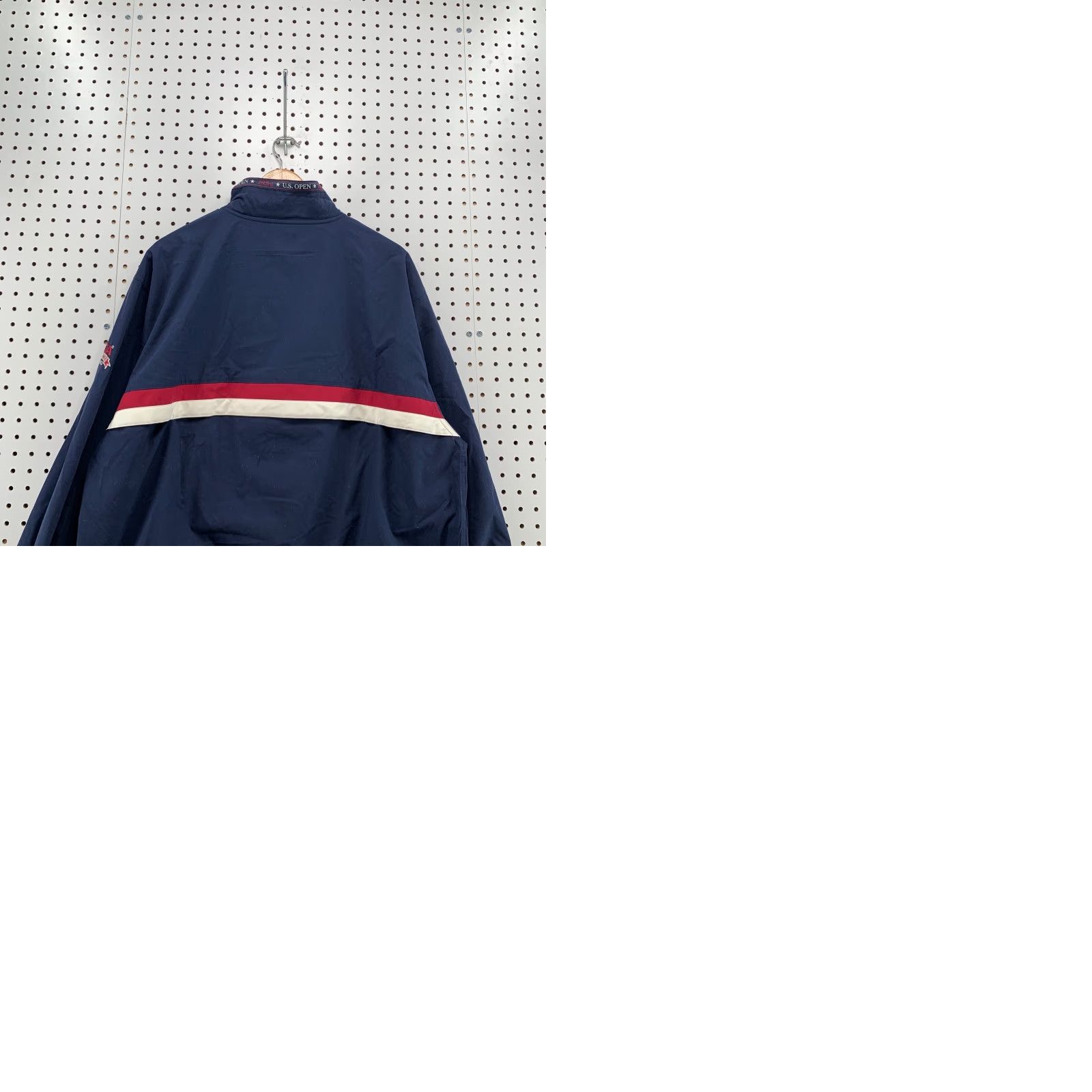 Vintage VINTAGE US OPEN Windbreaker Pullover Jacket Womens XL Blue Outdoor Sports Windbreaker Olympic Fields 2003 Ashworth Jacket Womens XL Blue Size XL / US 12-14 / IT 48-50 - 10 Thumbnail