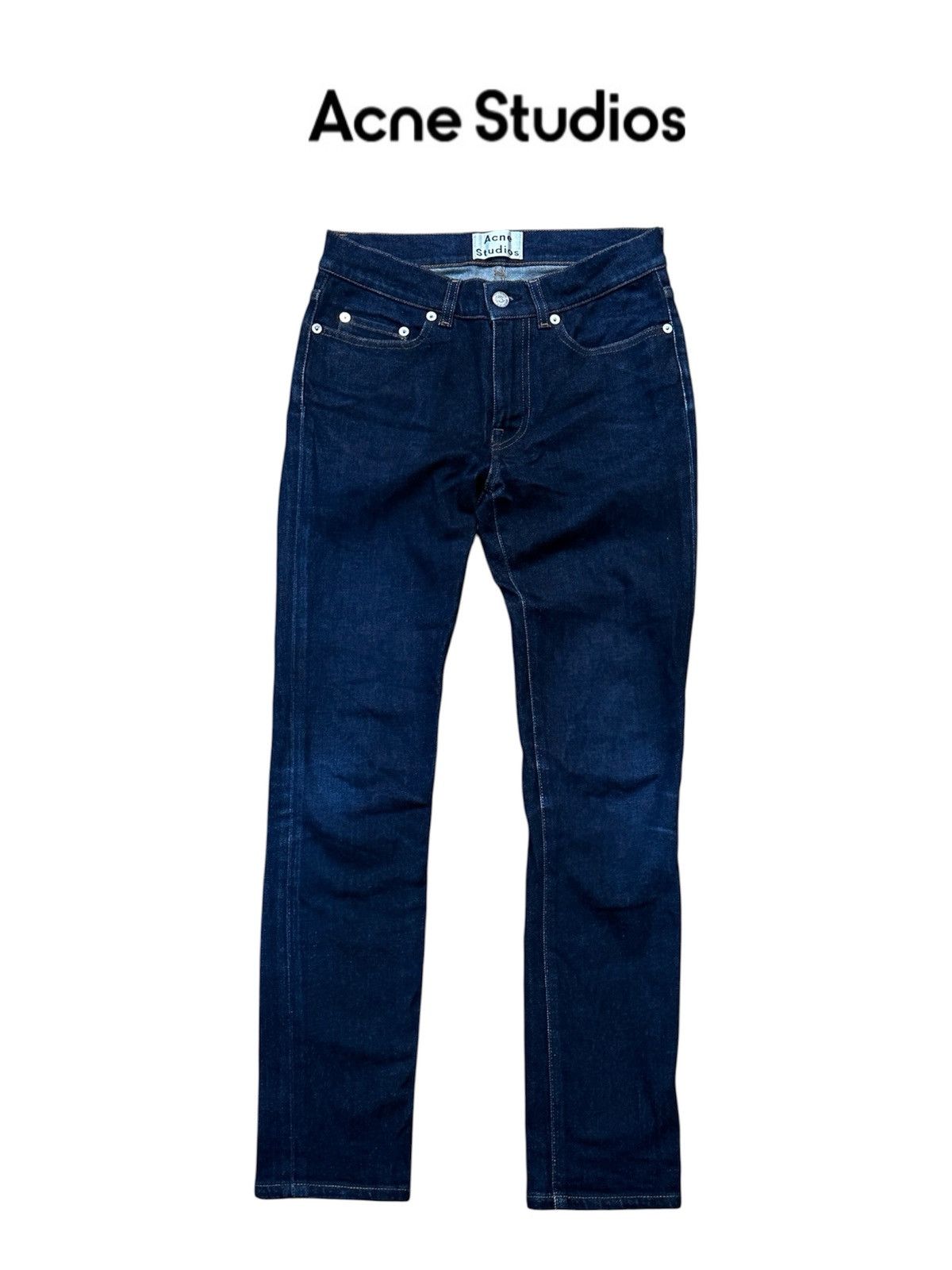 Acne Studios Acne Studio Thin Str Rw Denim Jeans Size US 28 / EU 44 - 1 Thumbnail