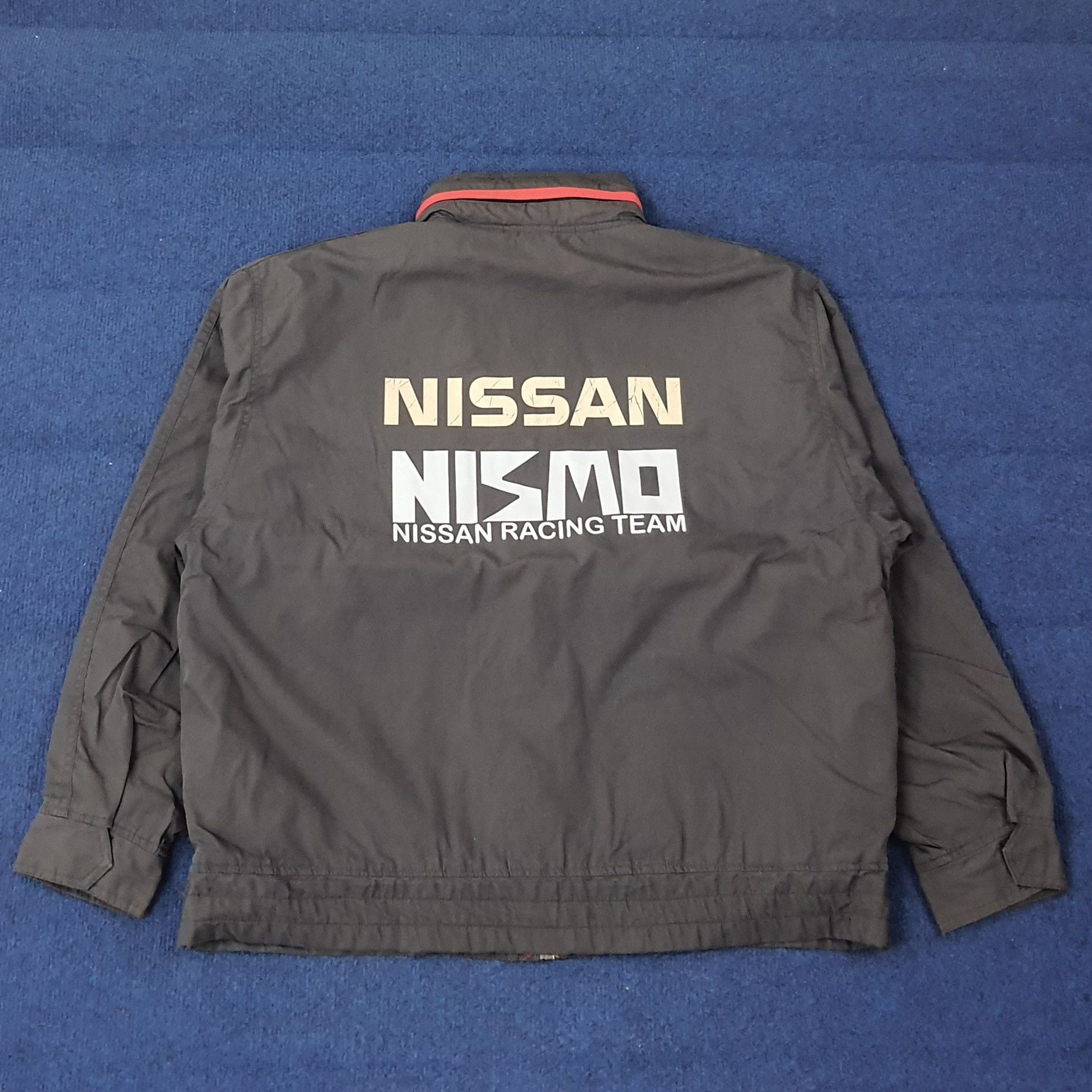 Japanese Brand Vintage Nissan Red Stage Custom Nismo Logo Jacket C263N27 Size US L / EU 52-54 / 3 - 1 Thumbnail