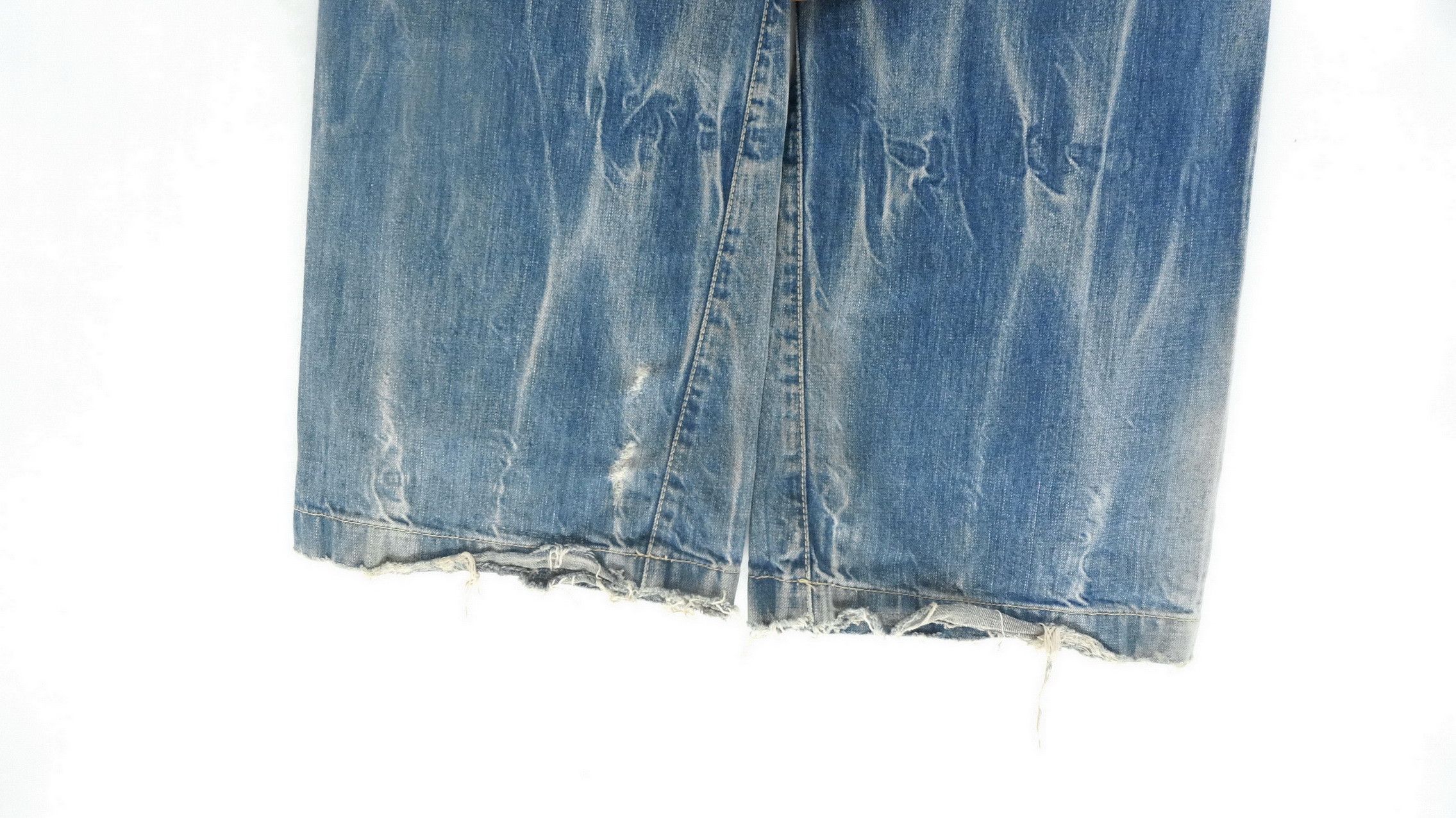 BUCKAROO Vintage Wide Leg Distressed Jeans