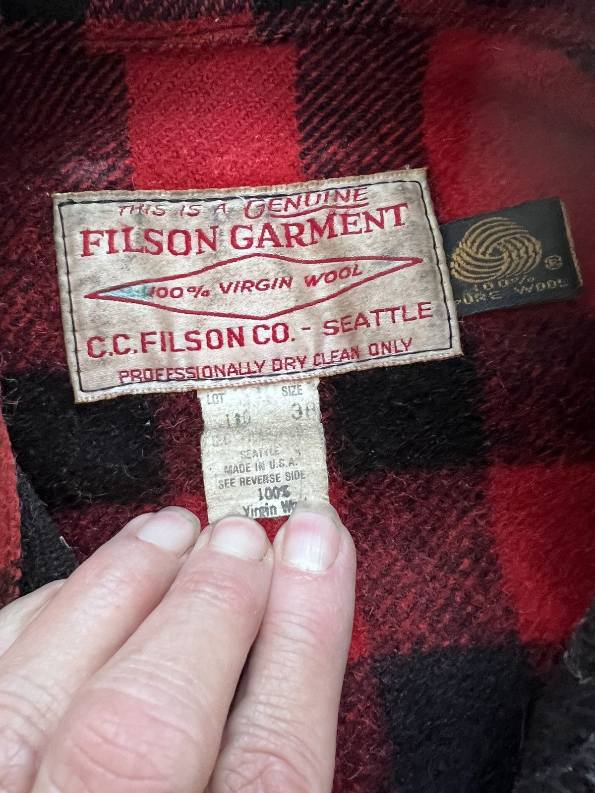 Other Filson vintage Jacket sz 38 Seattle Macknaw Size US M / EU 48-50 / 2 - 13 Thumbnail