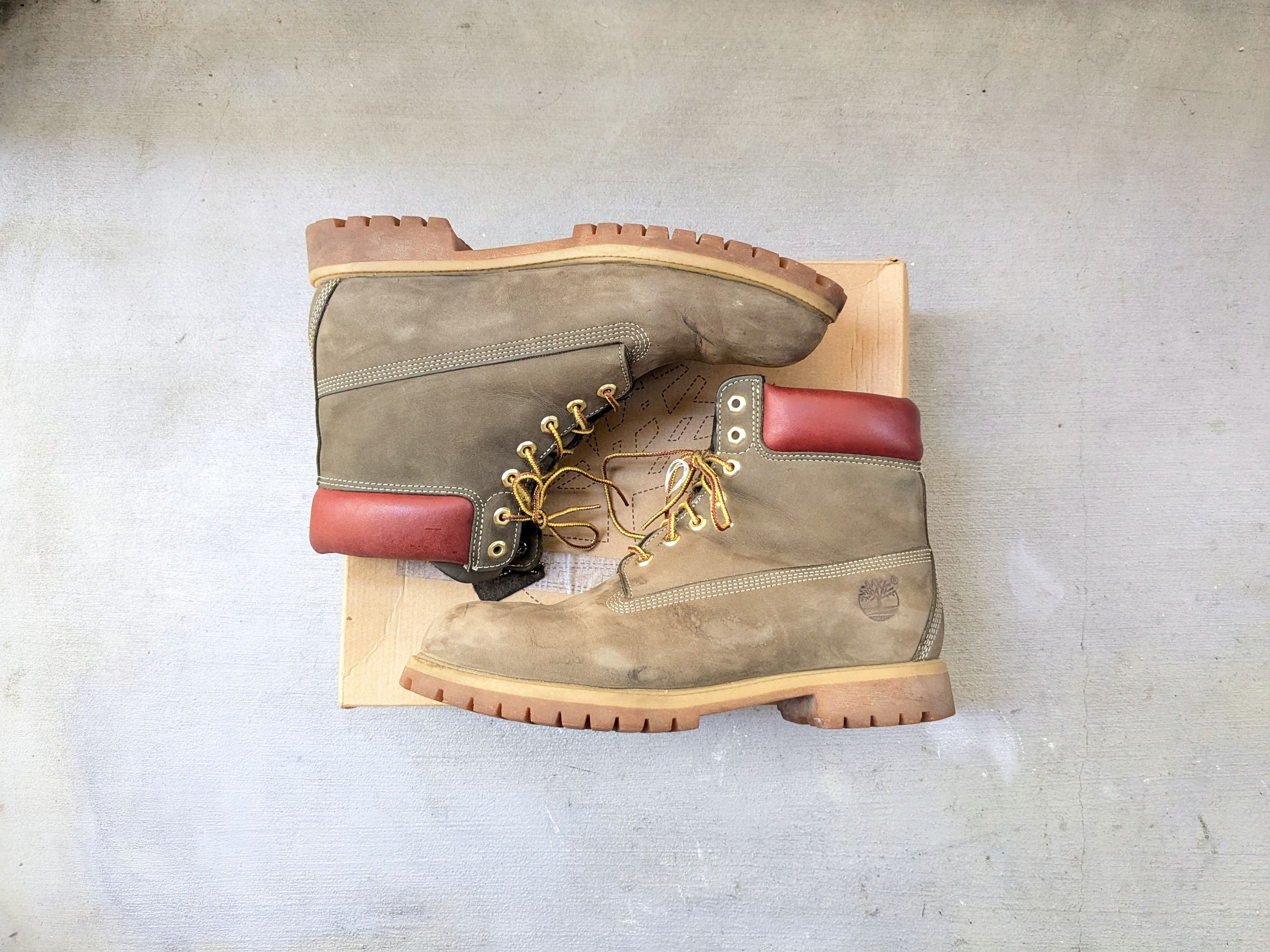 Timberland Timberland Boots Brown 11.5 Suede Leather Wheat Rubber Size US 11.5 / EU 44-45 - 1 Thumbnail