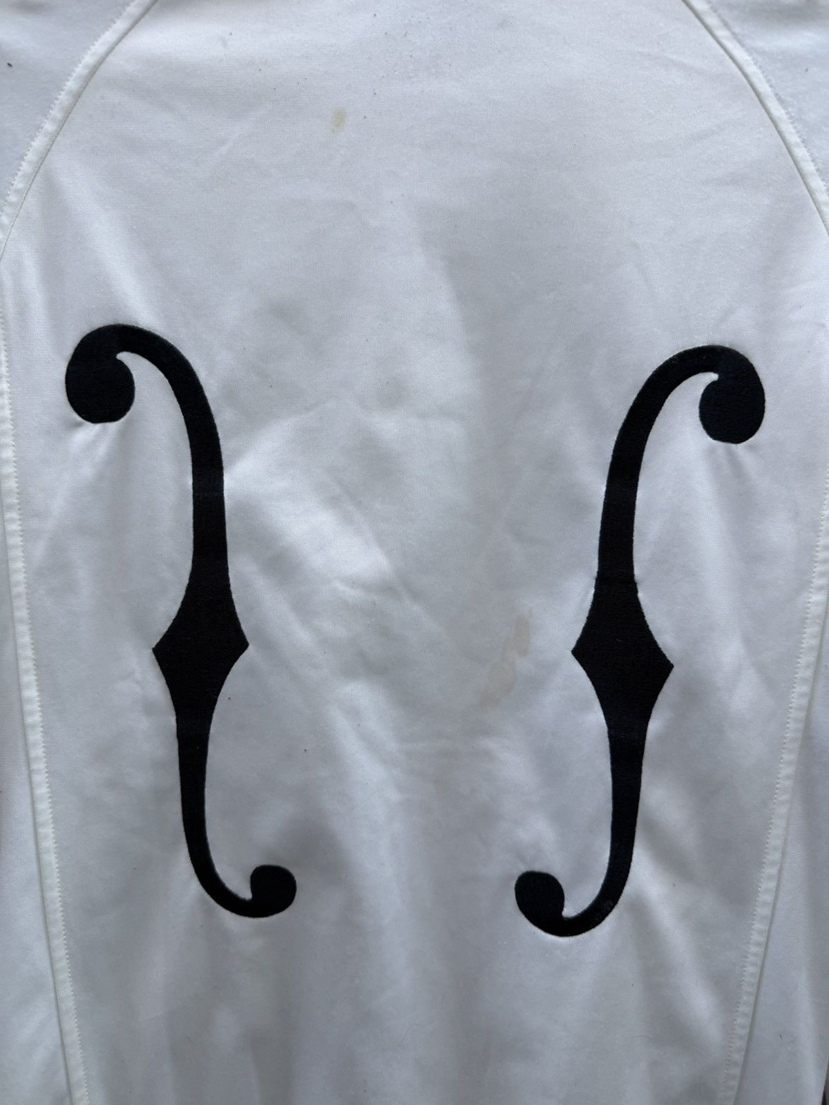 Adidas × Jeremy Scott Jeremy Scott X Adidas Musical Note White Track Jacket Size US XS / EU 42 / 0 - 12 Thumbnail