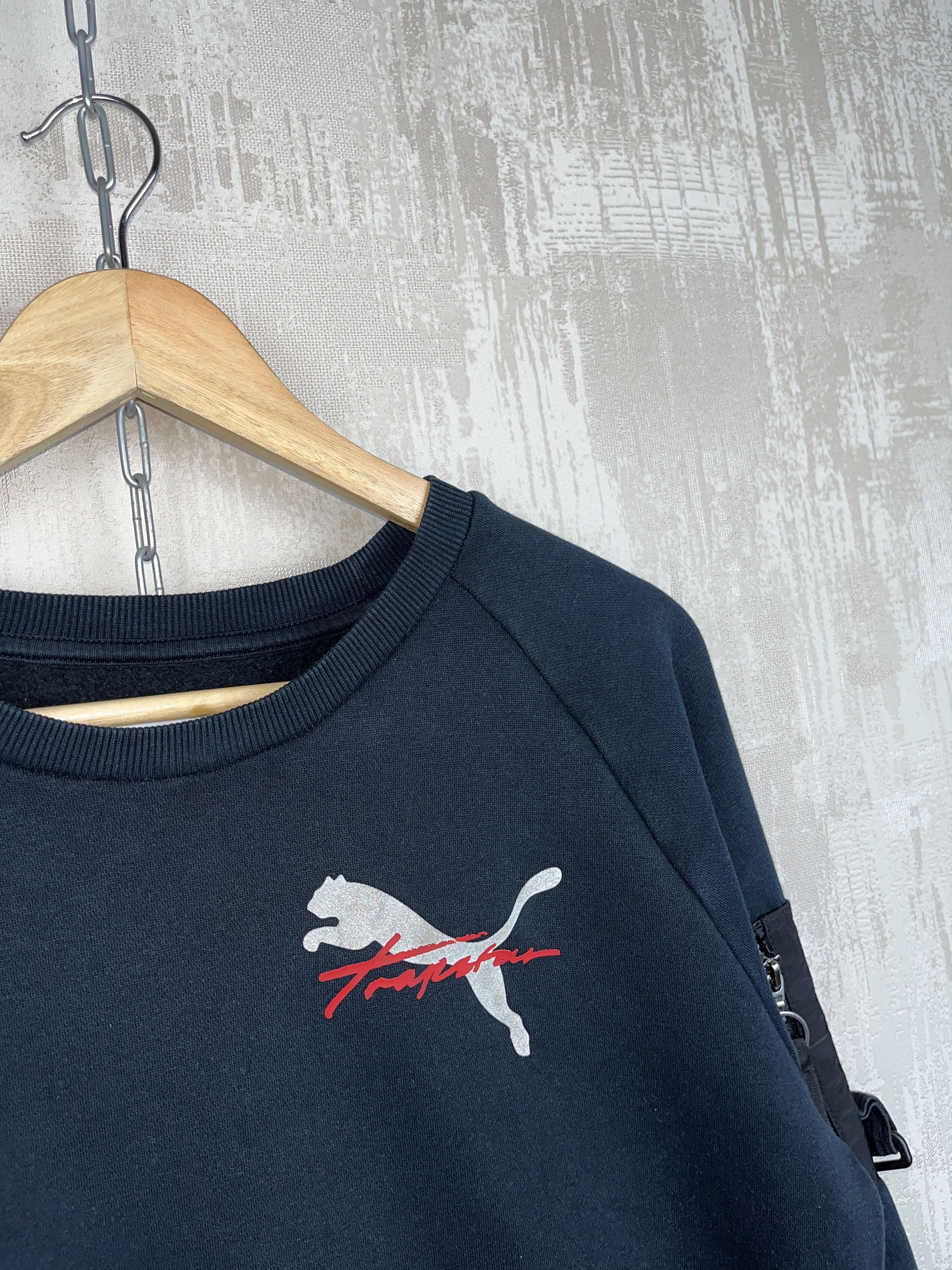 Puma × Trapstar London Puma x Trapstar Crew Sweatshirt Size US M / EU 48-50 / 2 - 7 Thumbnail