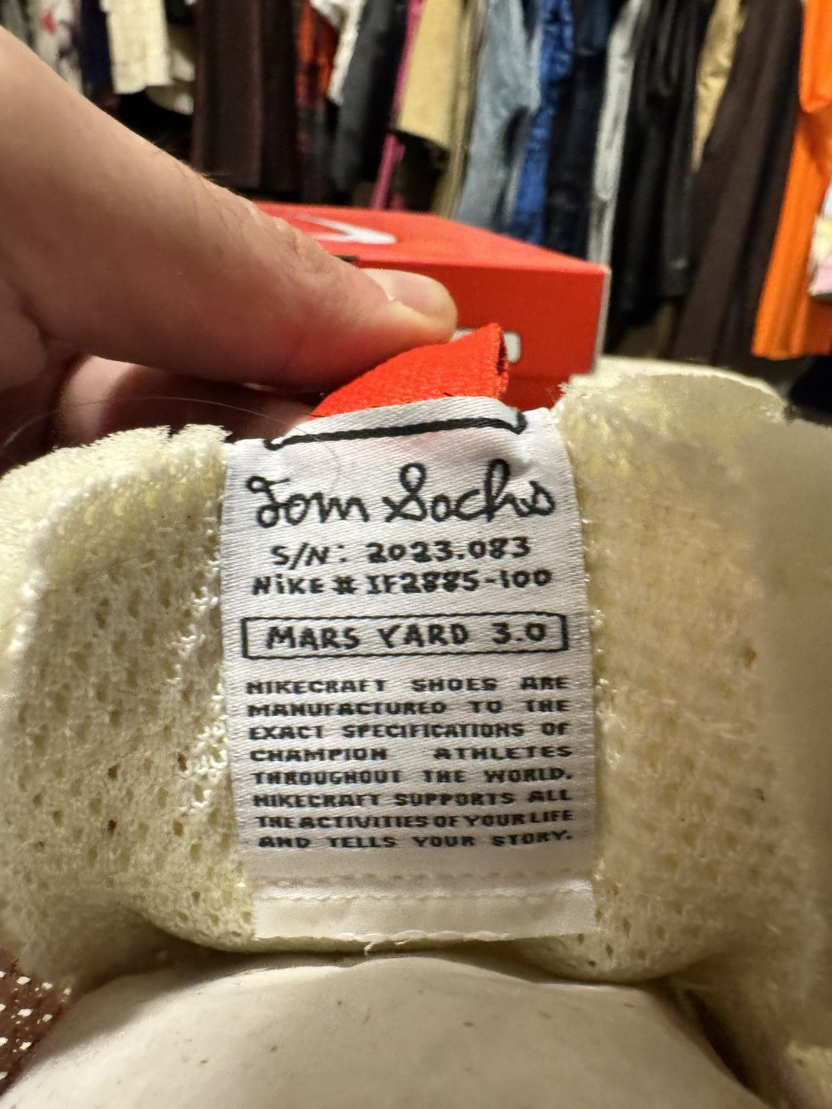 Nike × Tom Sachs Nike Mars Yard 3.0 Size US 9 / IT 39 - 6 Thumbnail