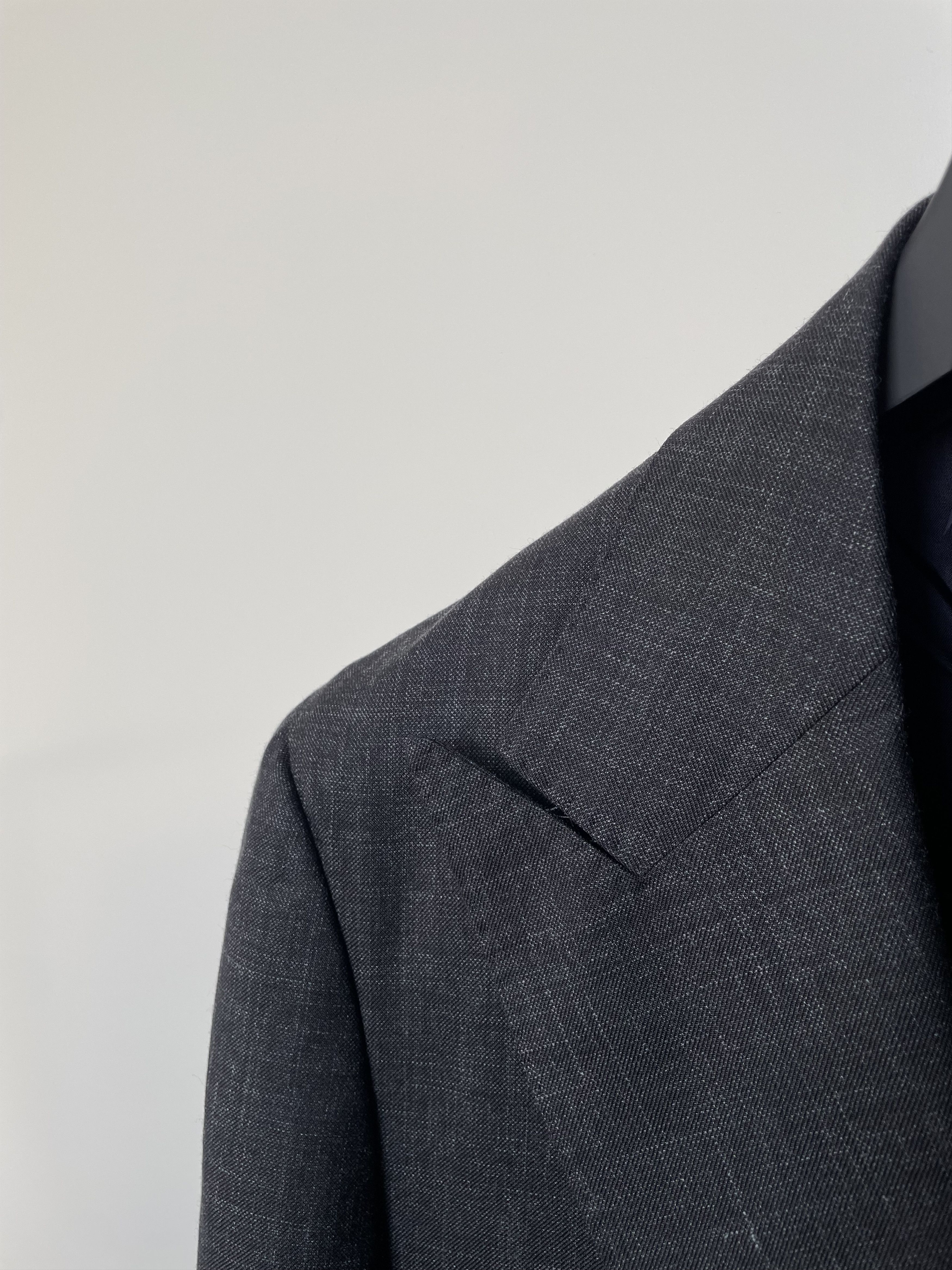 Suitsupply NWT Suitsupply charcoal full canvas jacket, size 40R\EU50 Size 40R - 2 Thumbnail