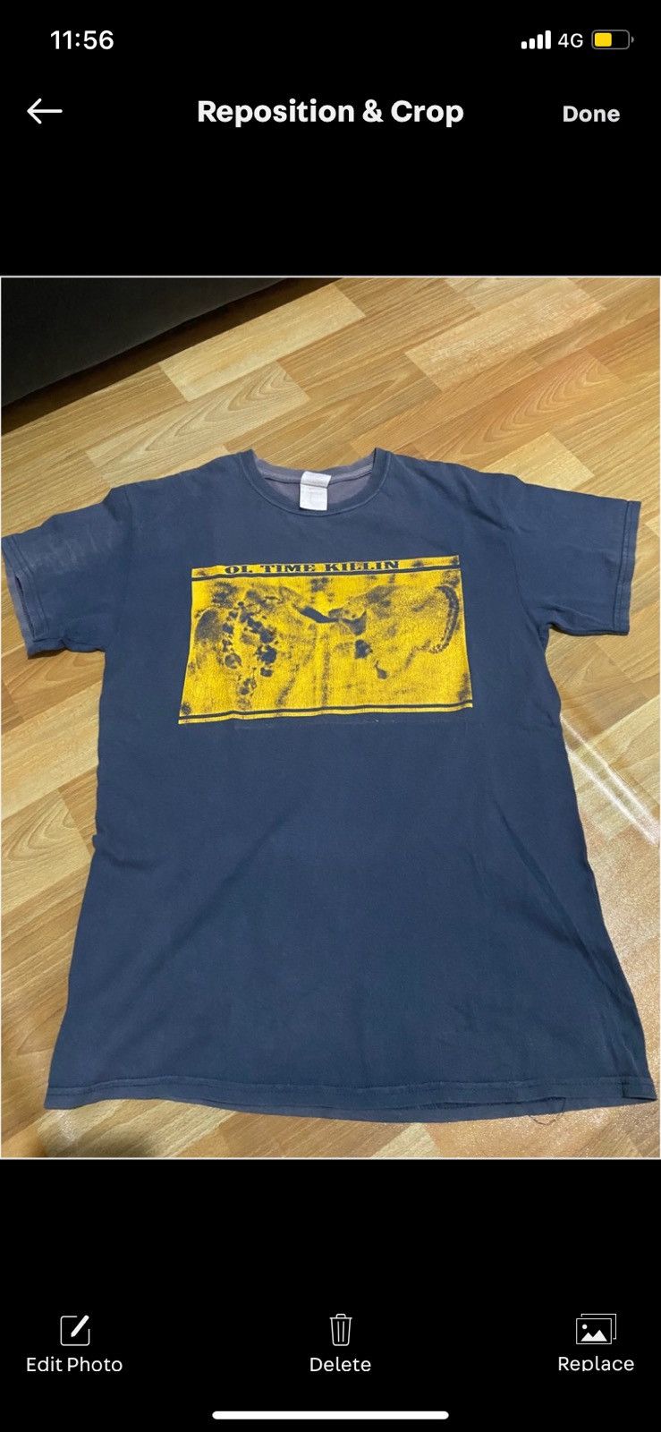 Rap Tees Y2k Raptees Ol Time Killin / HIPHOP/grunce/metal/hardcore Size US M / EU 48-50 / 2 - 1 Thumbnail