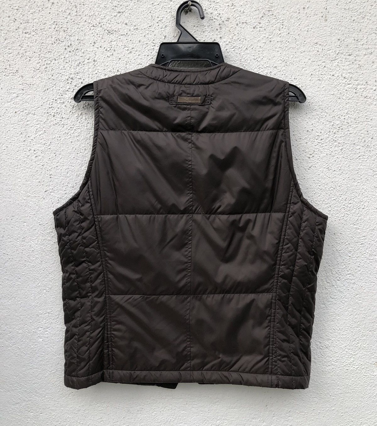 Japanese Brand Crocodile Japan Fabric Light Puffer West Jacket Size US L / EU 52-54 / 3 - 3 Thumbnail