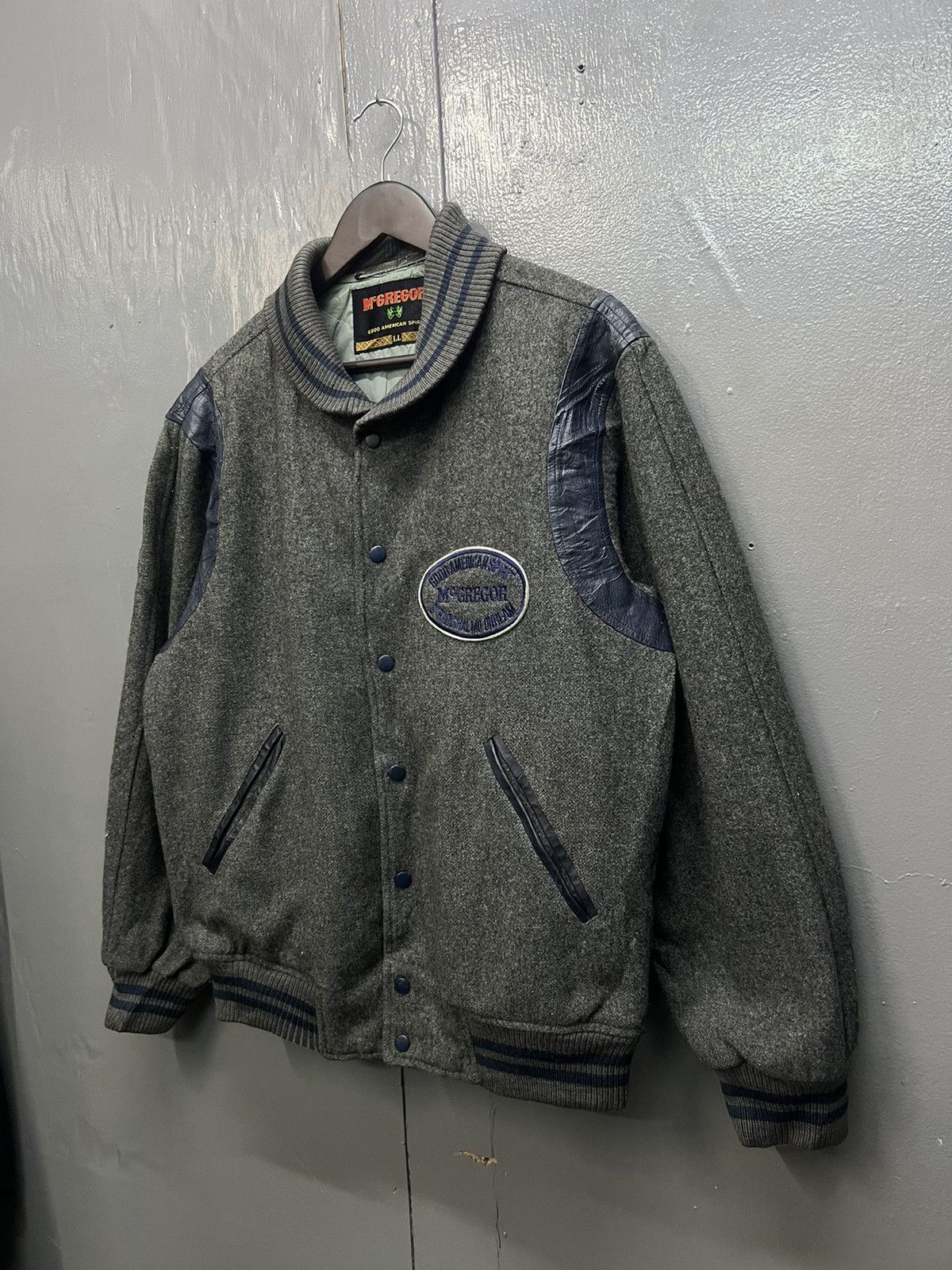 McGregor × Vintage Vintage McGregor Wool Varsity Jacket Size US L / EU 52-54 / 3 - 2 Thumbnail
