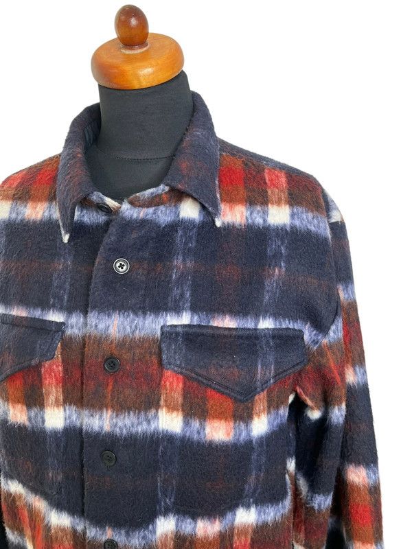 Tommy Hilfiger TOMMY HILFIGER WOOL-BLEND PLAID SHIRT – SIZE L Size US L / EU 52-54 / 3 - 5 Thumbnail