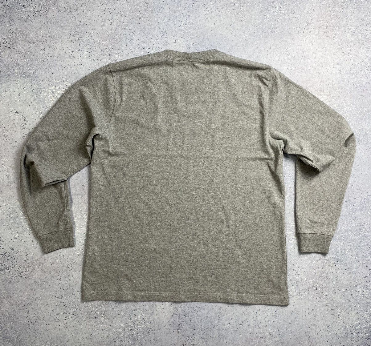 Carhartt × Carhartt Wip Carhartt Men’s Grey Sweatshirt with big logo Size US L / EU 52-54 / 3 - 7 Thumbnail