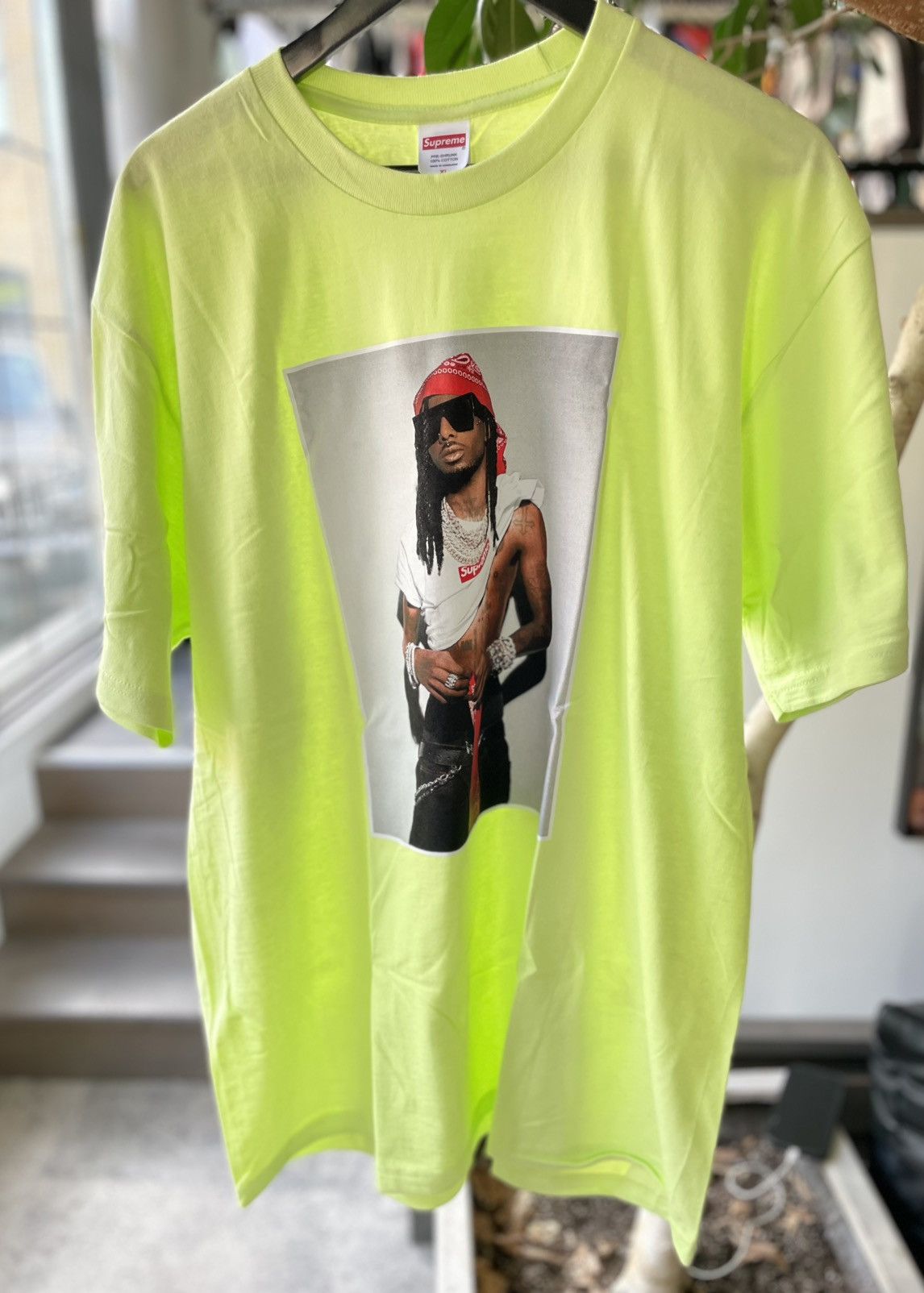 Supreme Pale Green Playboi Carti Supreme T-Shirt | Grailed