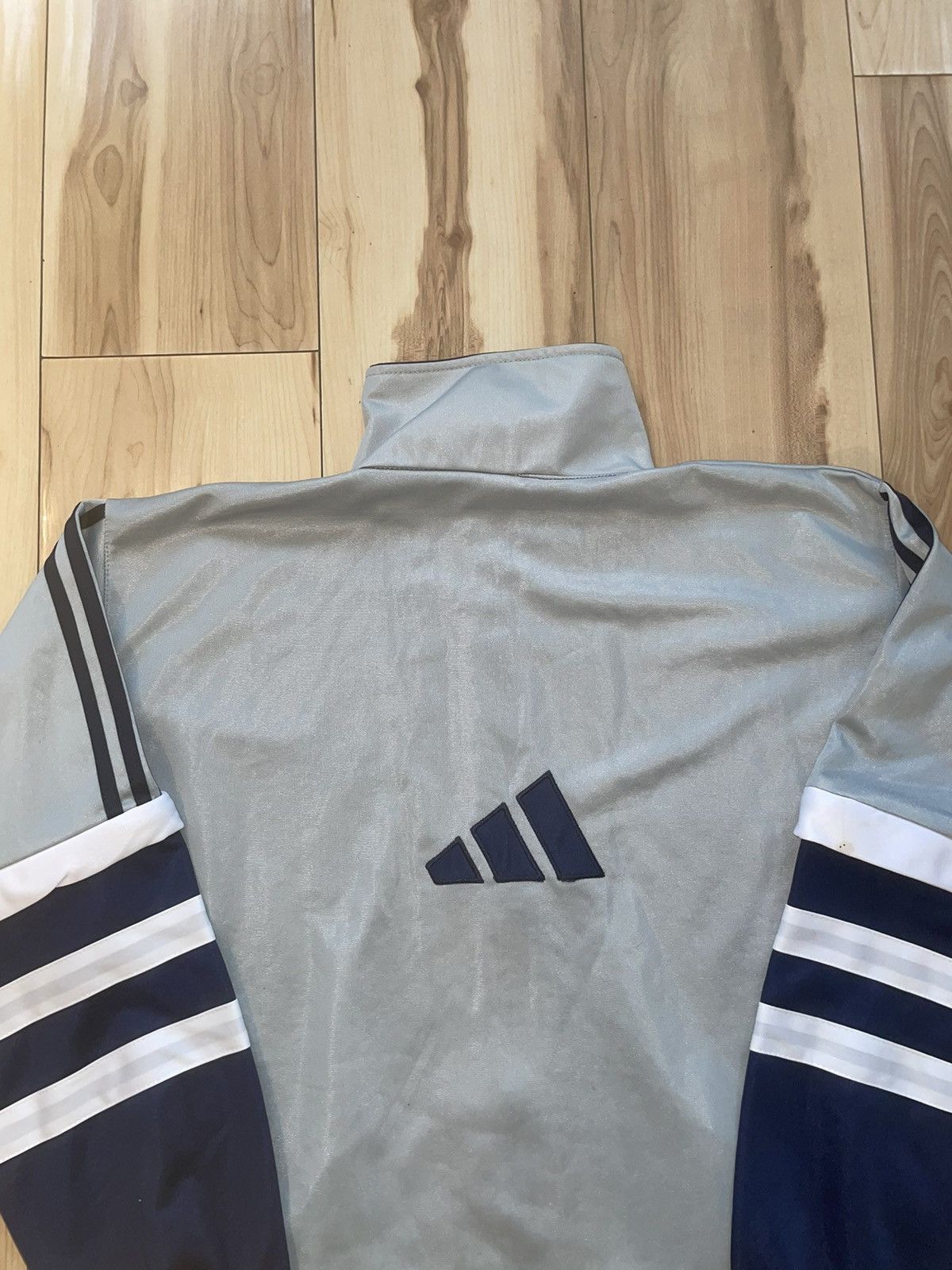 Adidas × Vintage Zip Sweatshirt Adidas Vintage 90s Size US XL / EU 56 / 4 - 5 Thumbnail