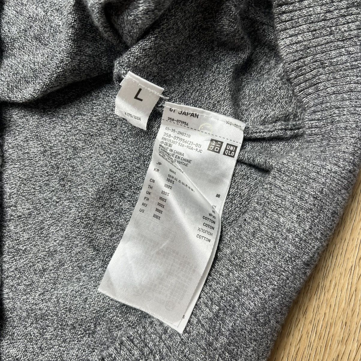 Undercover × Uniqlo Rare Undercover x uniqlo elbow patch cardigan knitwear Size US L / EU 52-54 / 3 - 8 Thumbnail