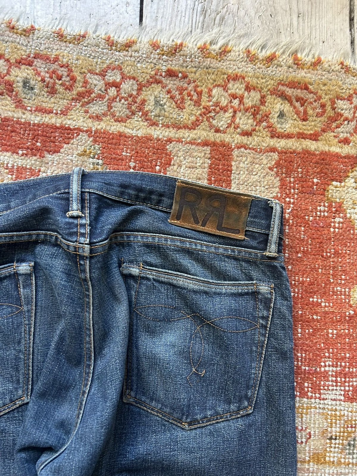 RRL Ralph Lauren Vintage RRL ralph lauren selvedge jeans Size US 32 / EU 48 - 7 Thumbnail