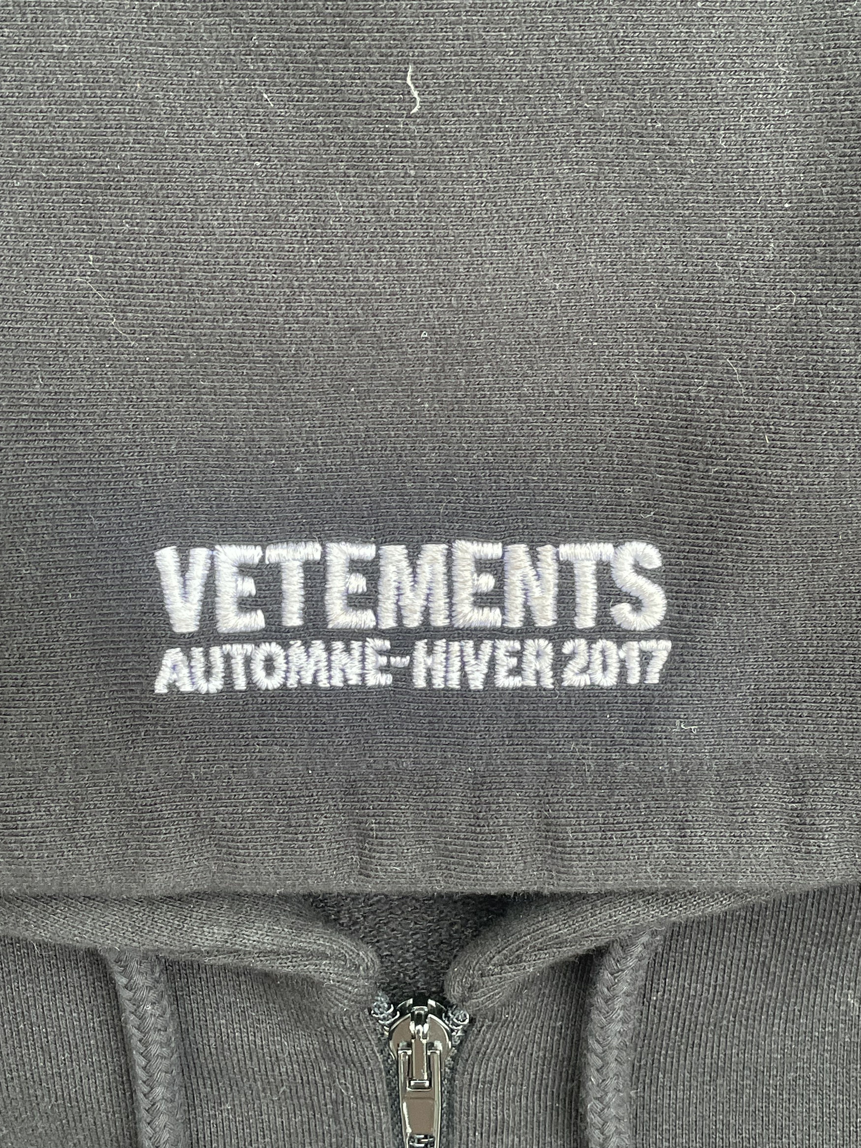Vetements AW17 Gun Club Zip Hoodie Size US L / EU 52-54 / 3 - 6 Thumbnail