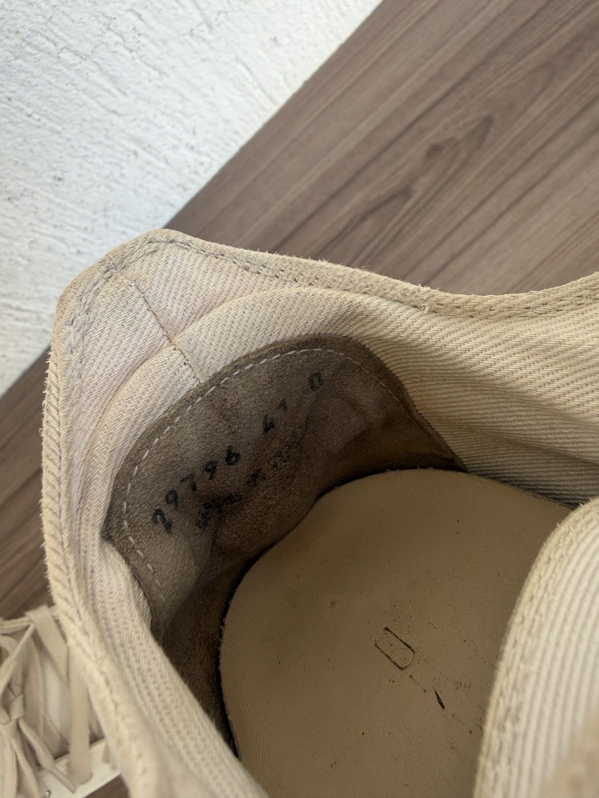 Rick Owens Drkshdw Khaki canvas ramones Size US 8 / EU 41 - 20 Thumbnail