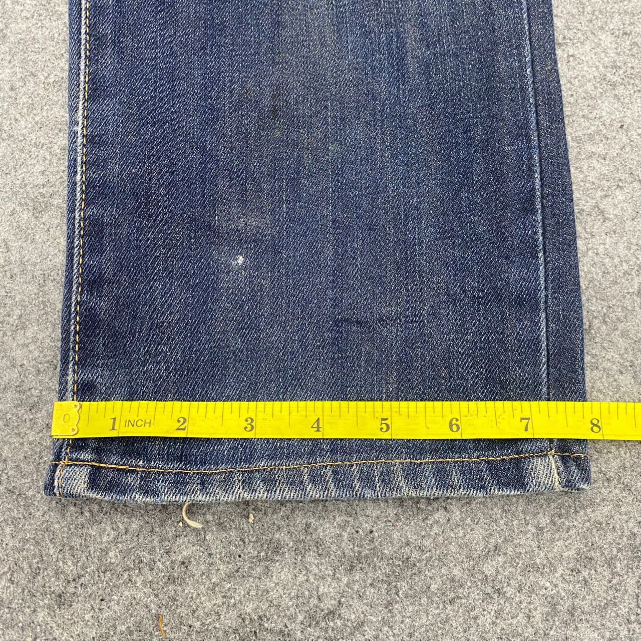 If Six Was Nine 💥Best Offer💥Vintage Edwin 503 Distressed Denim Size US 35 - 8 Thumbnail
