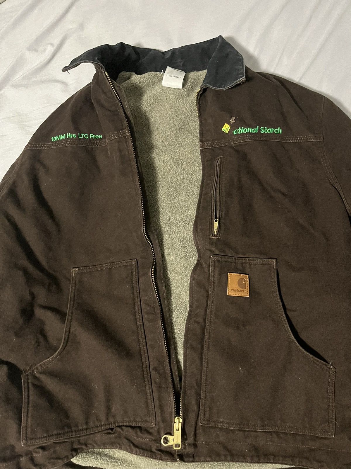 image of Carhartt Detroit Style Jacket XL in Brown, Men's