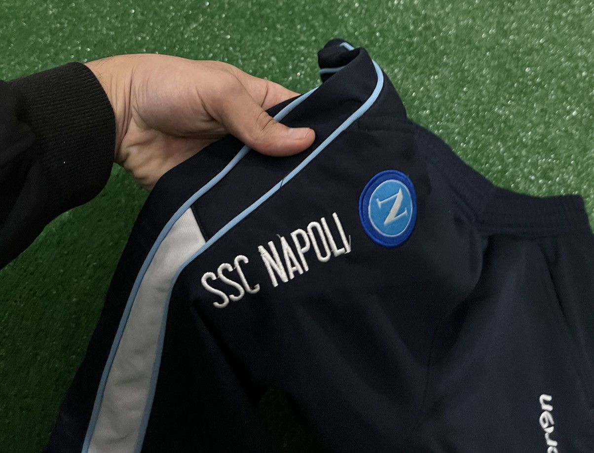 Macron Napoli Macron 2012 training trackpants Size US 28 / EU 44 - 3 Thumbnail