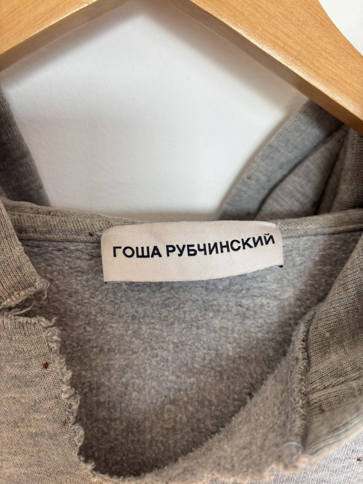 Gosha Rubchinskiy Gosha Rubchinskiy AW16 Save & Survive Grey Sweatshirt XL Size US XL / EU 56 / 4 - 2 Thumbnail
