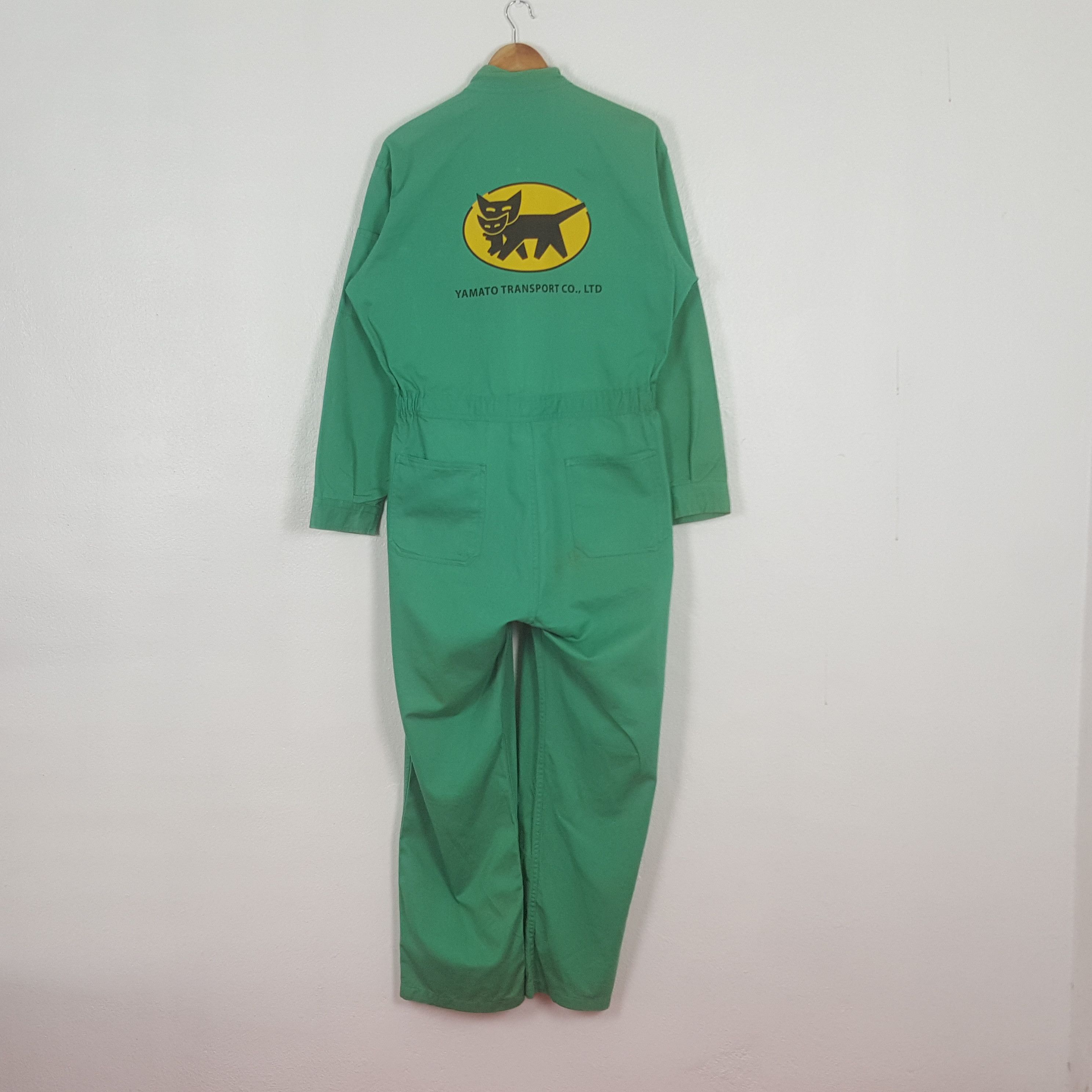 Japanese Brand Vintage Yamato Transports Japanese Coverall Jacket C320N21 Size US M / EU 48-50 / 2 - 1 Thumbnail