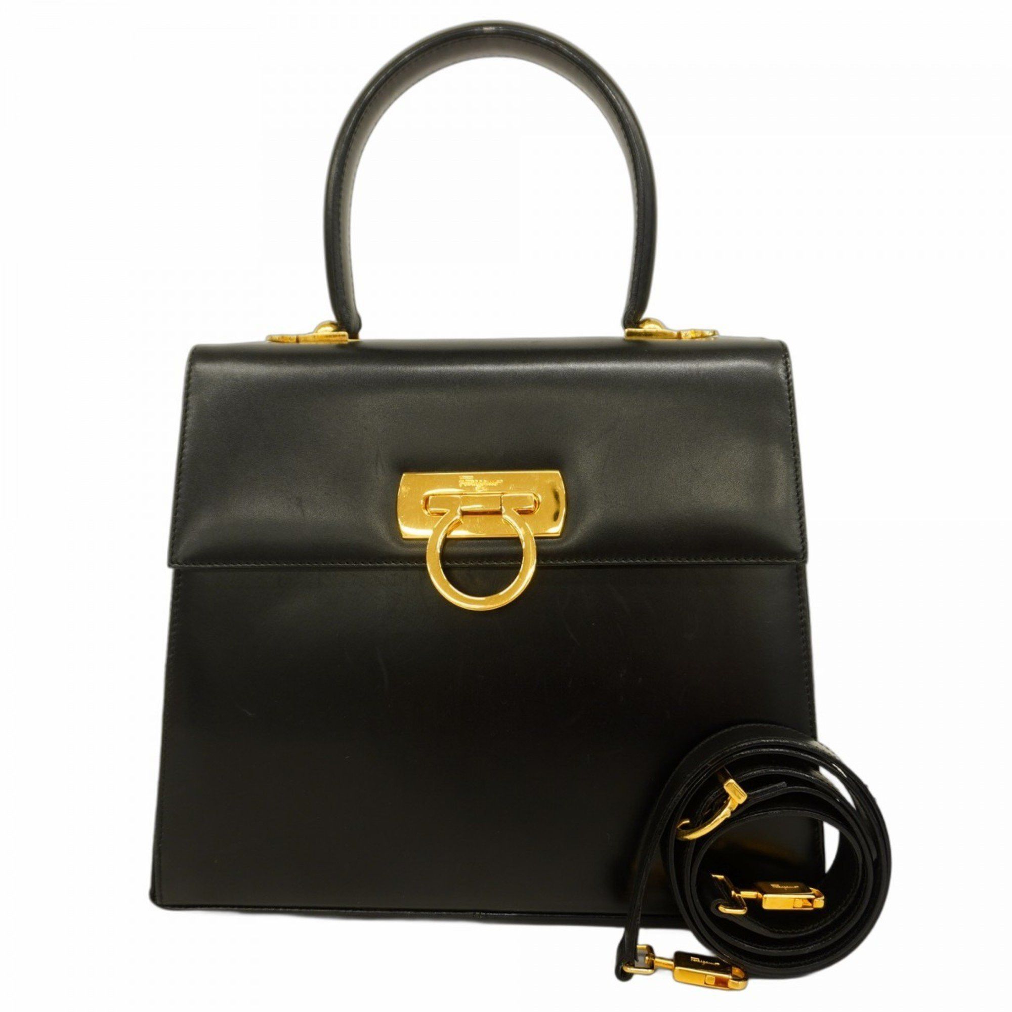 Salvatore Ferragamo Salvatore Ferragamo Iconic Top Handle handbag Size ONE SIZE - 1 Thumbnail