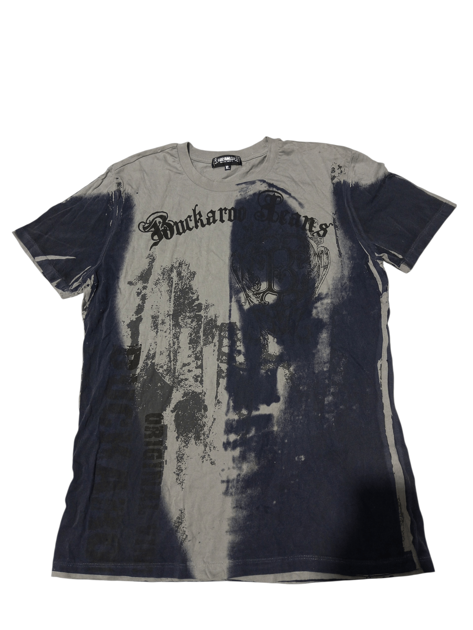 20471120 Vintage Buckaroo jeans all over print rare tshirt Size US L / EU 52-54 / 3 - 1 Thumbnail