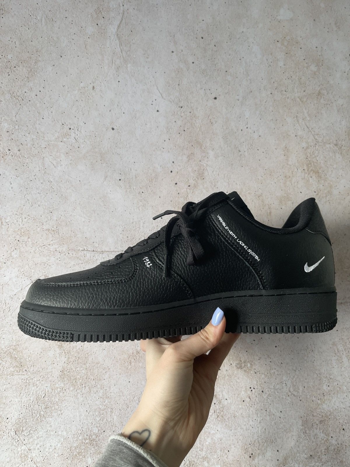 Nike Nike Air Force 1 Low Sketch Black Size US 10.5 / EU 43-44 - 3 Thumbnail