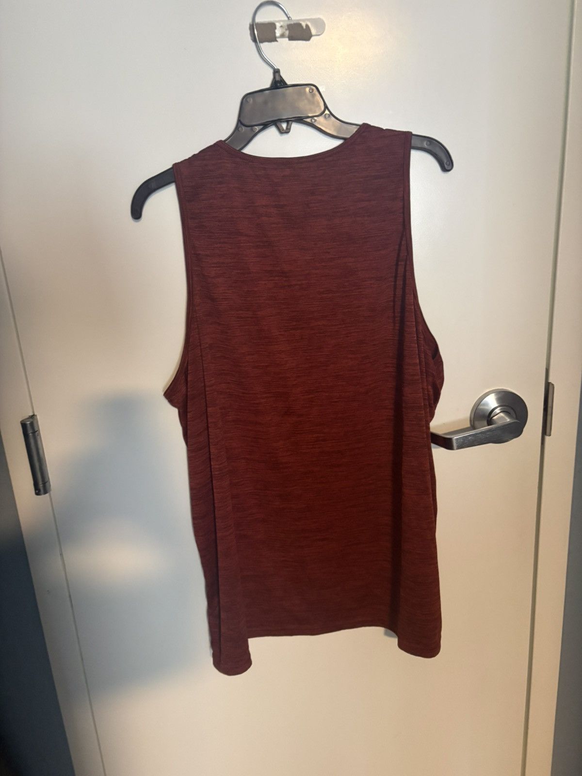 Other Red Heather Scoop Neck Activewear Tank Top for Men Size US XL / EU 56 / 4 - 5 Thumbnail