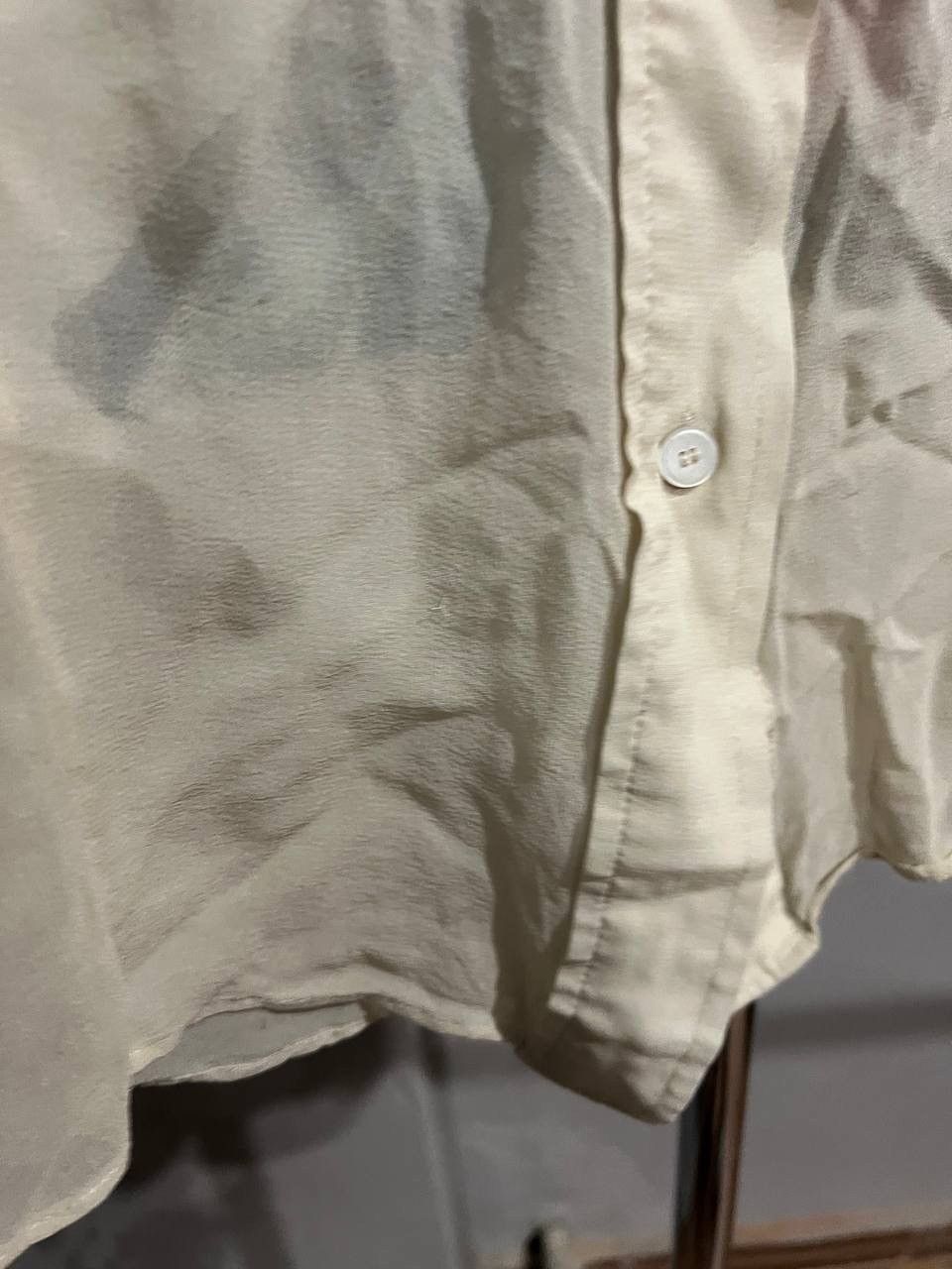 Acne Studios ACNE STUDIOS CRYSTAL PICTURE WOMEN SILK BUTTON BLOUSE SHIRT Size XS / US 0-2 / IT 36-38 - 10 Thumbnail