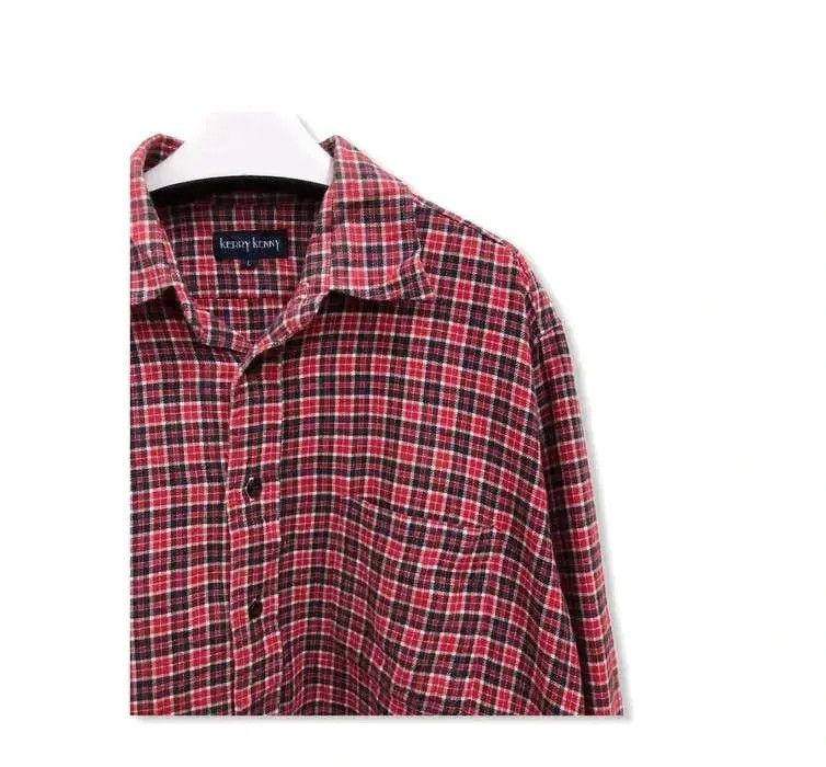 Vintage Vintage Kerry Kenny Plaid Tartan Flannel Shirt 👕 Size US L / EU 52-54 / 3 - 2 Thumbnail